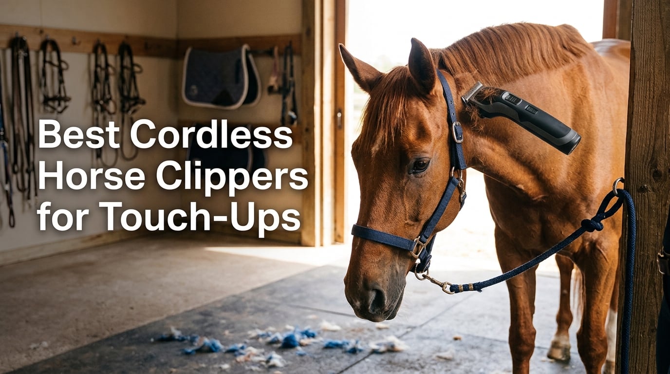 Best Cordless Horse Clippers for Touch-Ups