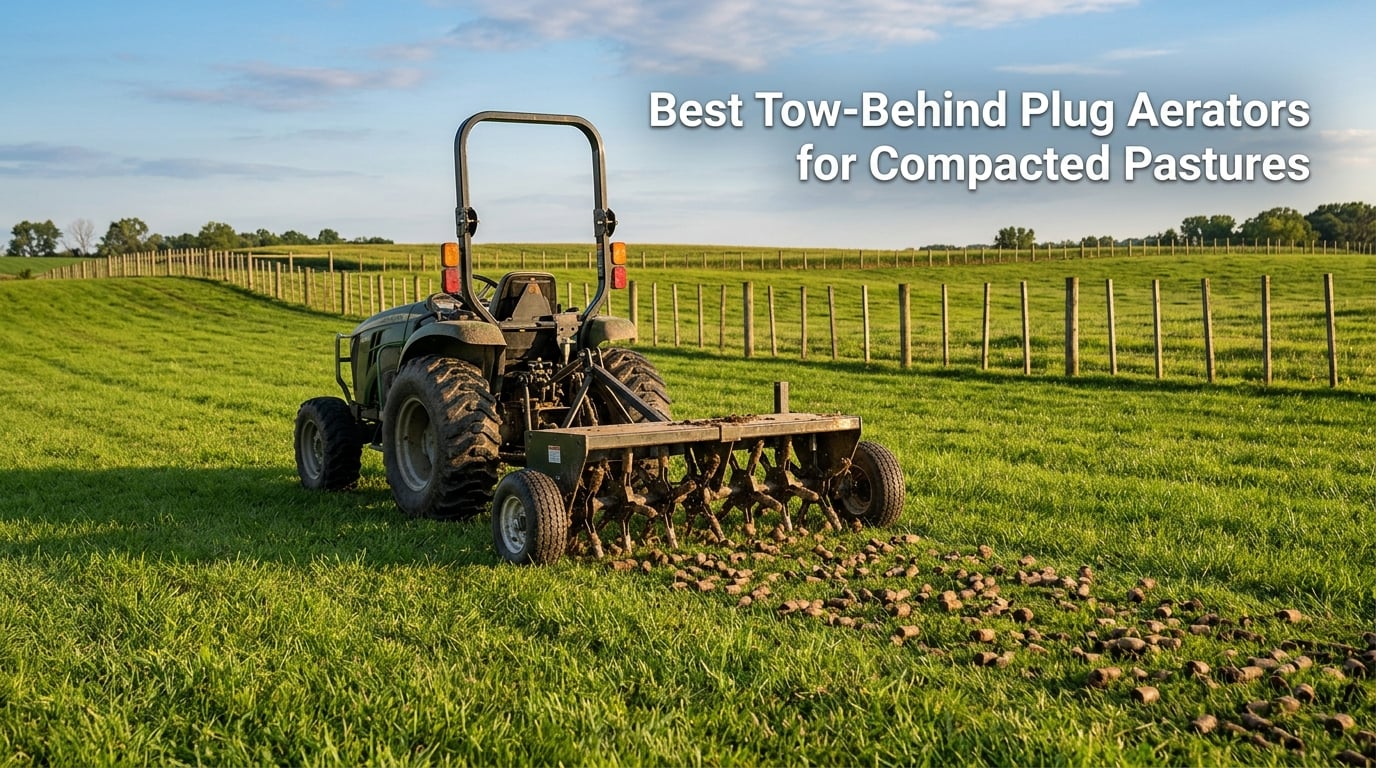 Best Tow-Behind Plug Aerators for Compacted Pastures