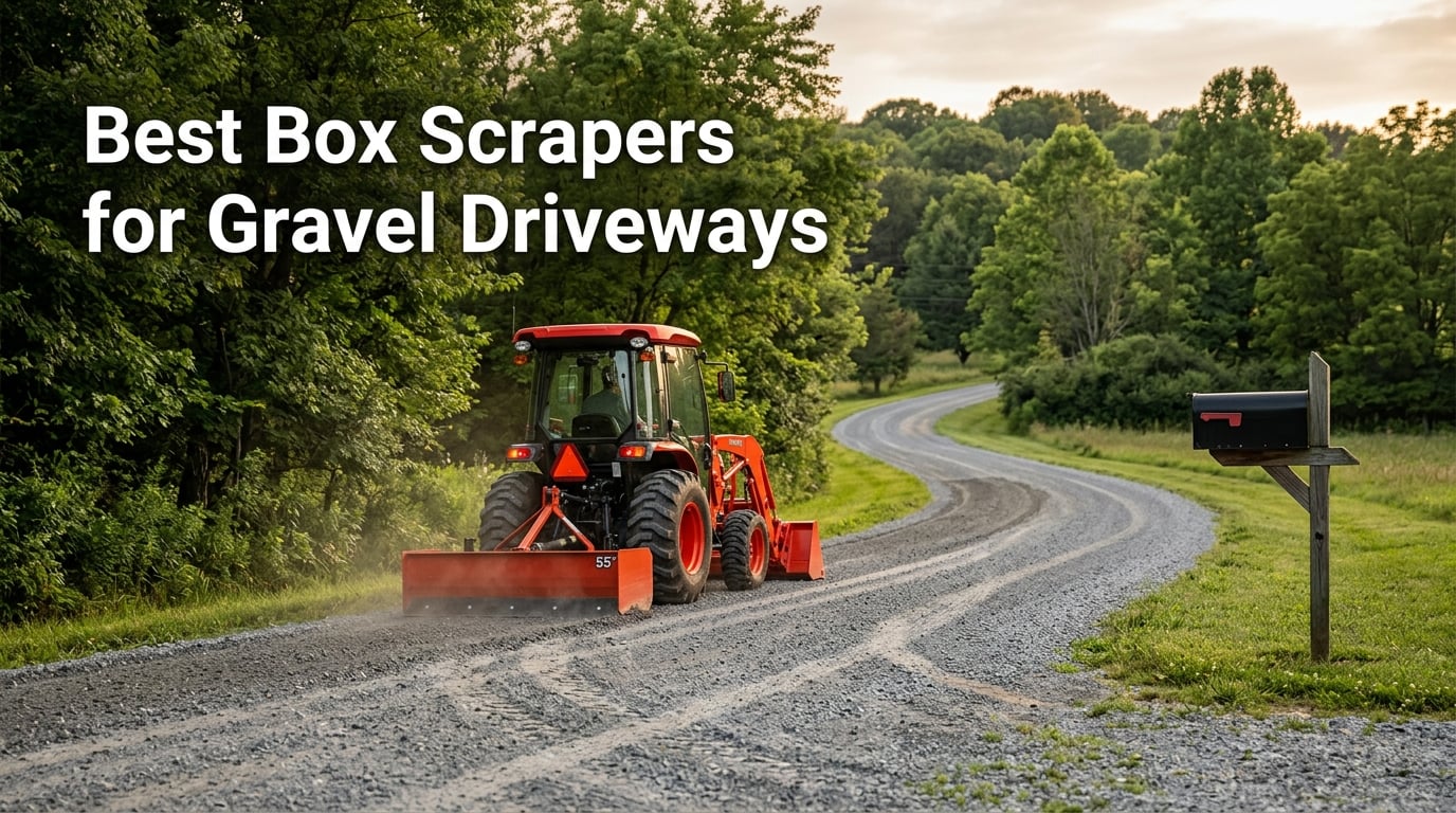 Best Box Scrapers for Gravel Driveways