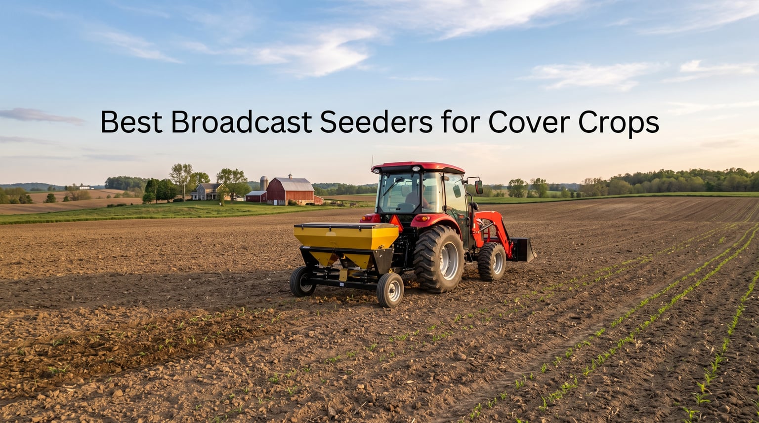 Best Broadcast Seeders for Cover Crops