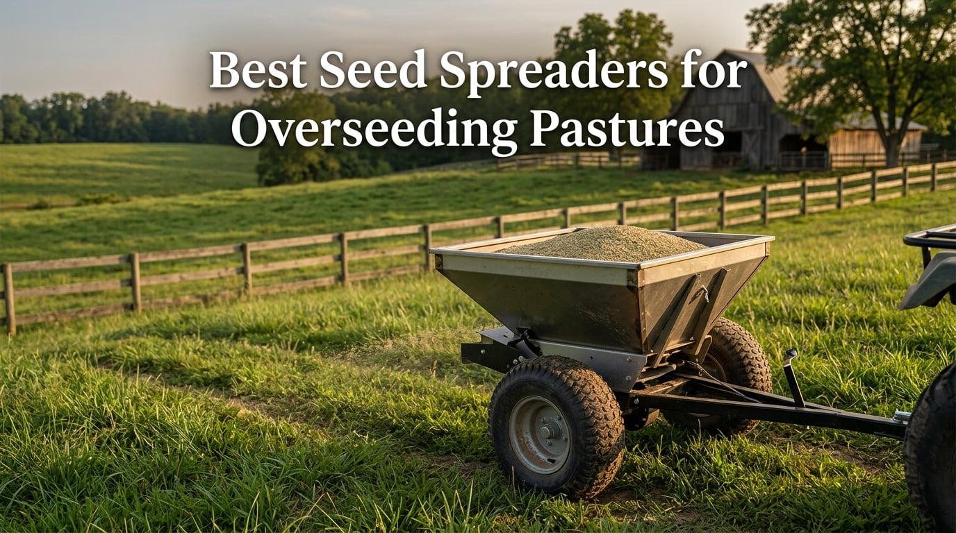 Best Seed Spreaders for Overseeding Pastures
