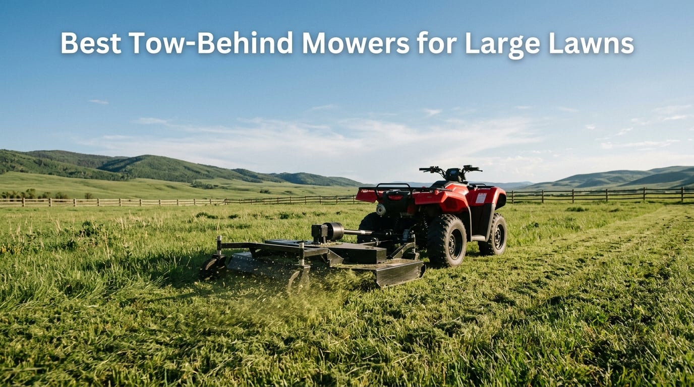 Best Tow-Behind Mowers for Large Lawns