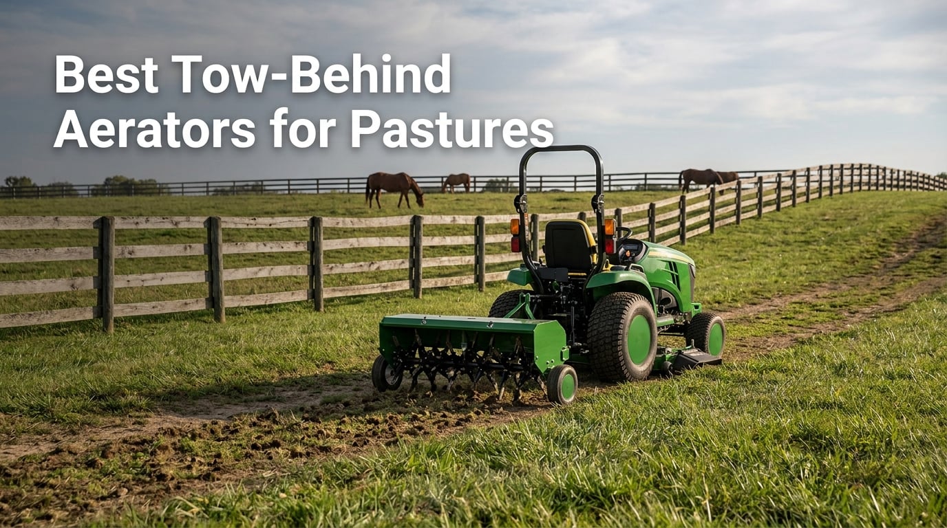 Best Tow-Behind Aerators for Pastures