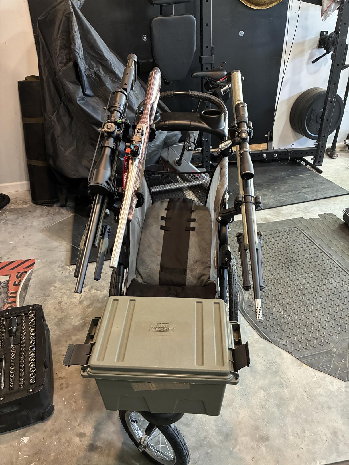 Graspur Single ATV Gun & Bow Rack - Model ATV1 customer photo 2