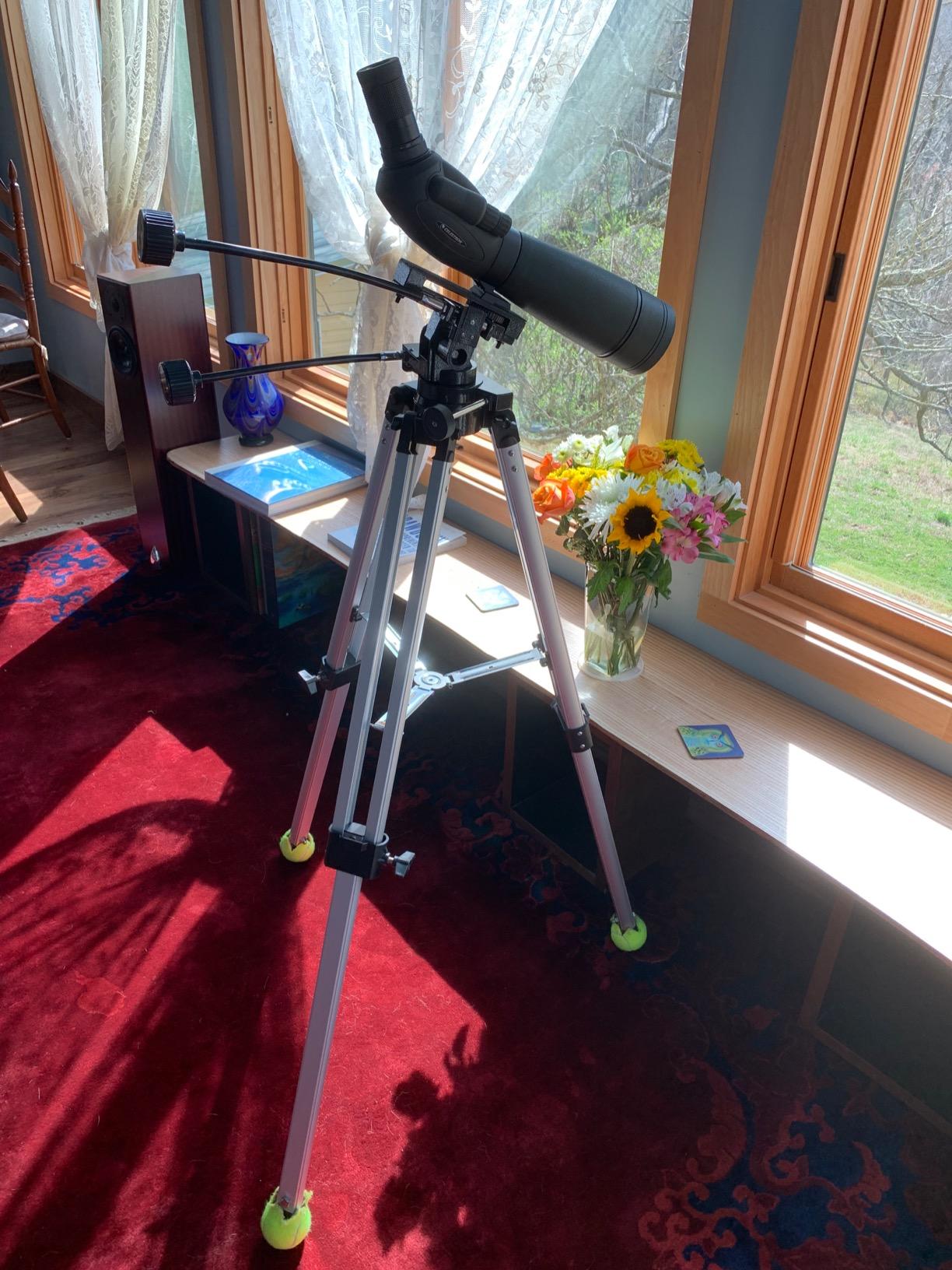 Celestron Heavy-Duty Alt-Azimuth Tripod for Spotting Scopes & Telescopes customer photo 1