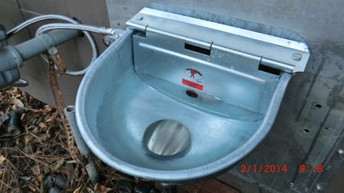 Little Giant® Galvanized Steel Automatic Stock Waterer | Automatic Livestock Water for Cattle customer photo 1