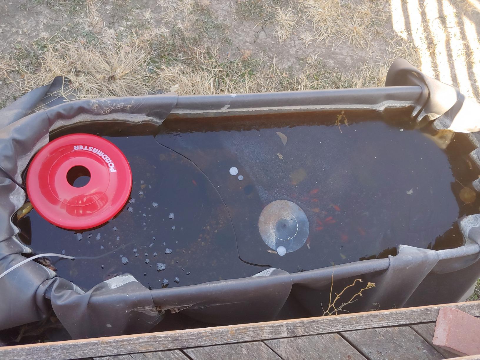 Danner Manufacturing, Inc., Pondmaster Pond De-icer, Red, 02175 | Fixed Thermostatic Control Reduces Heating Time & Saves Electricity customer photo 2