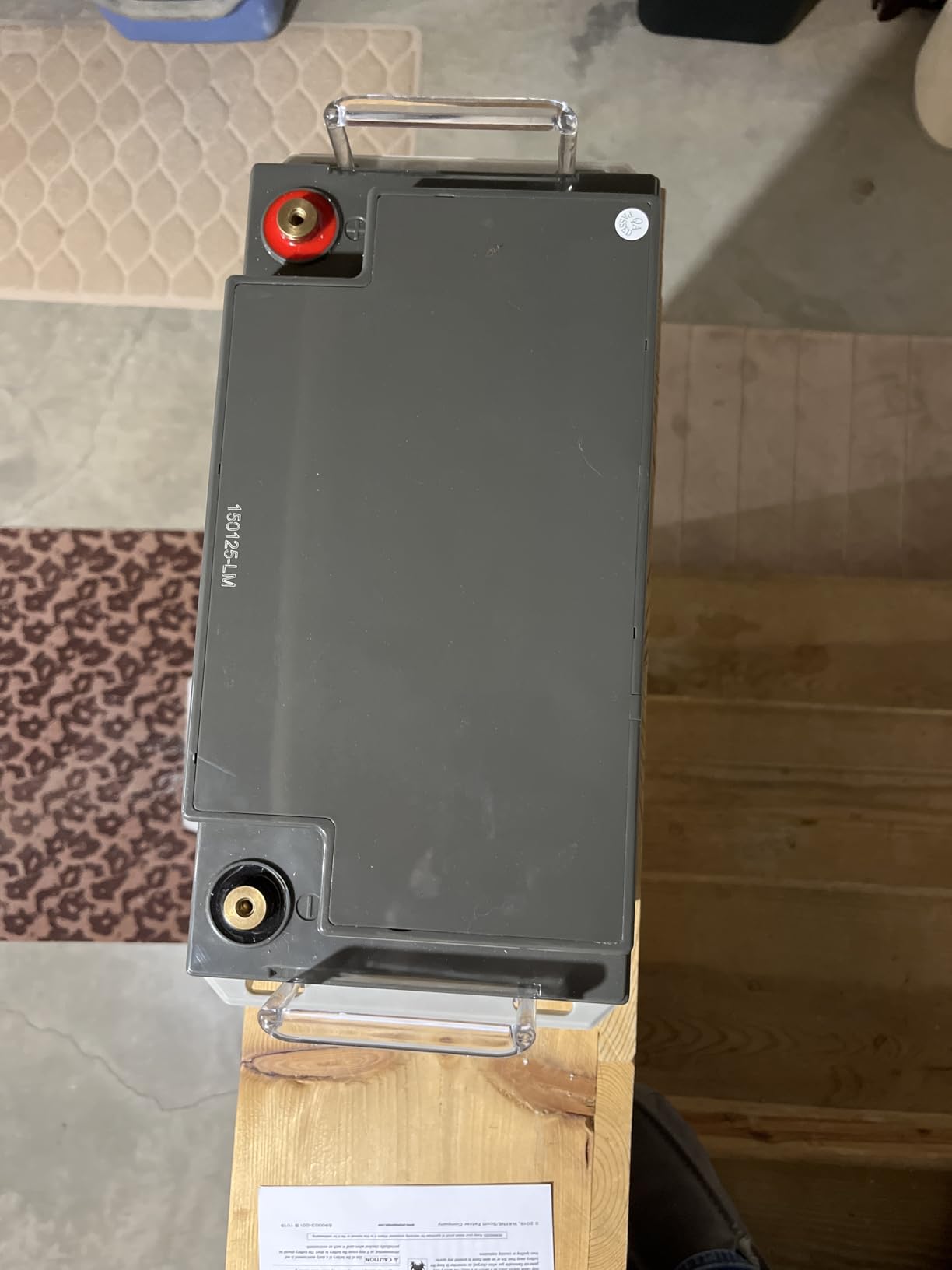 Wayne Maintenance Free Standby Battery for Backup Sump Pumps (WSB1275) | 12V 75Ah, Maintenance-Free Sealed Battery, Precharged, Fits ESP25N, WSS30VN, WBPS50, Rechargeable, 1-Yr Warranty customer photo 2