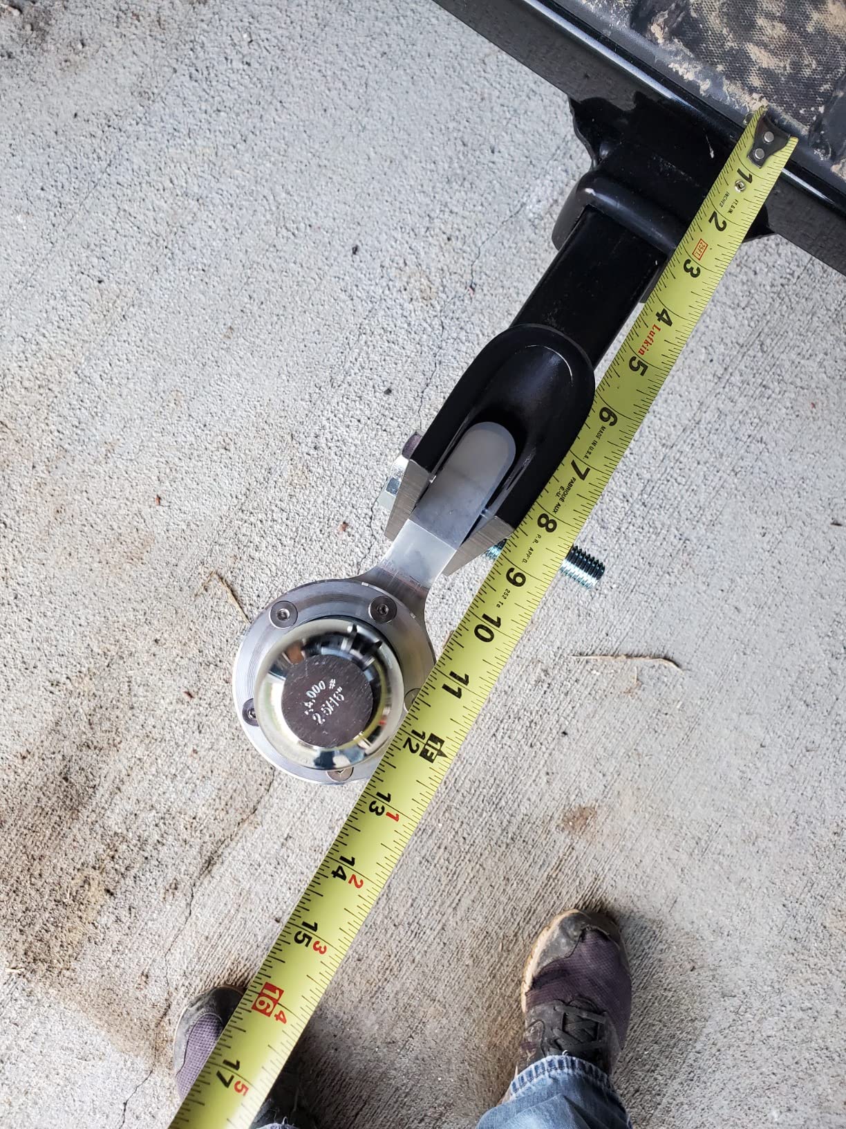 Andersen Hitches Weight Distribution Hitch 2 Inch Shank 6 Inch Drop 2-5/16 Inch Ball 14K GTWR Anti-Sway customer photo 1