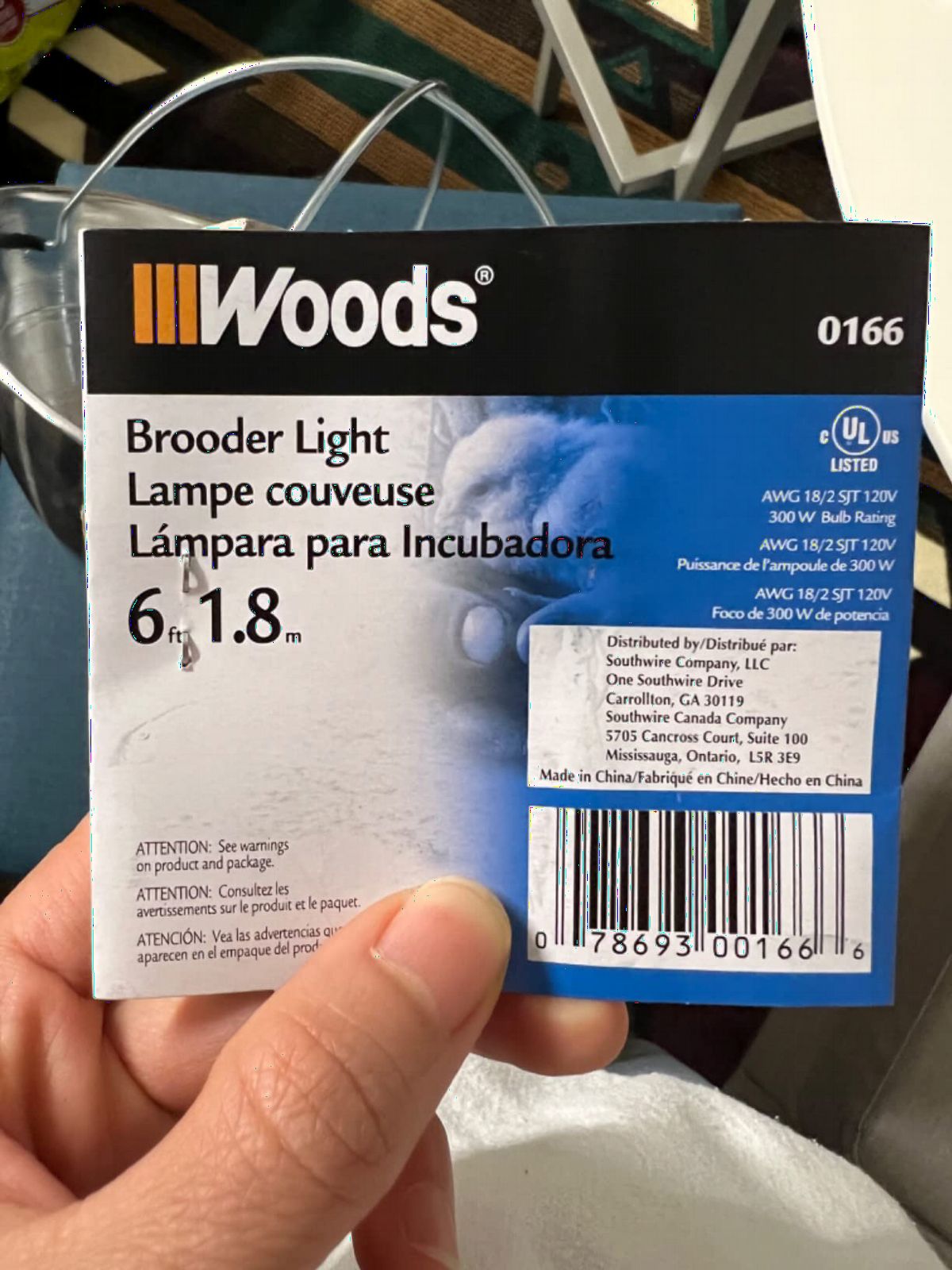 Woods Clamp Lamp with 10 Inch Reflector and Bulb Guard (300 Watt Bulb, 6 Foot Cord) customer photo 2