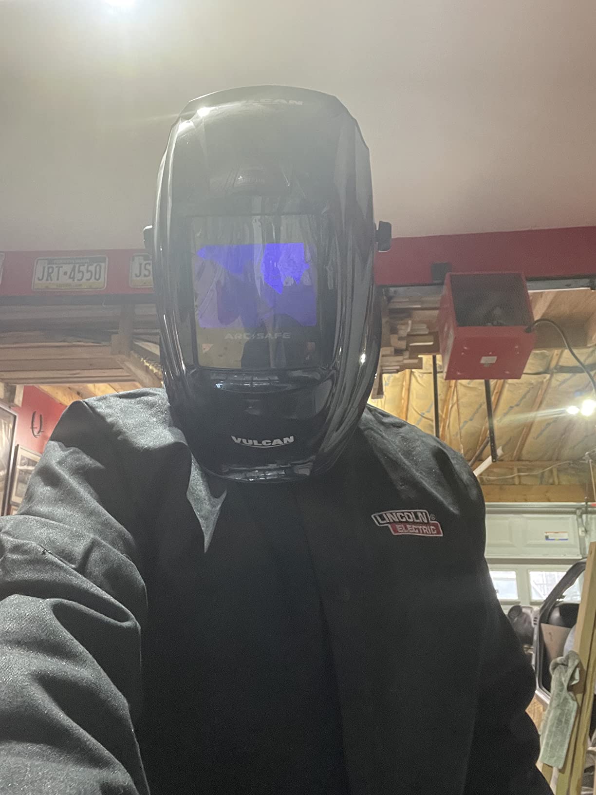 Lincoln Electric Premium Flame Resistant (FR) Cotton Welding Jacket | Breathable | K2985 customer photo 2