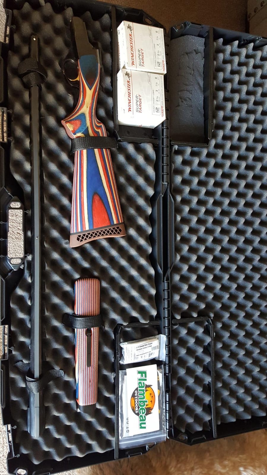 Flambeau Outdoors 40in Rifle Hard Case with Zerust Foam Lined Velcro Straps customer photo 1