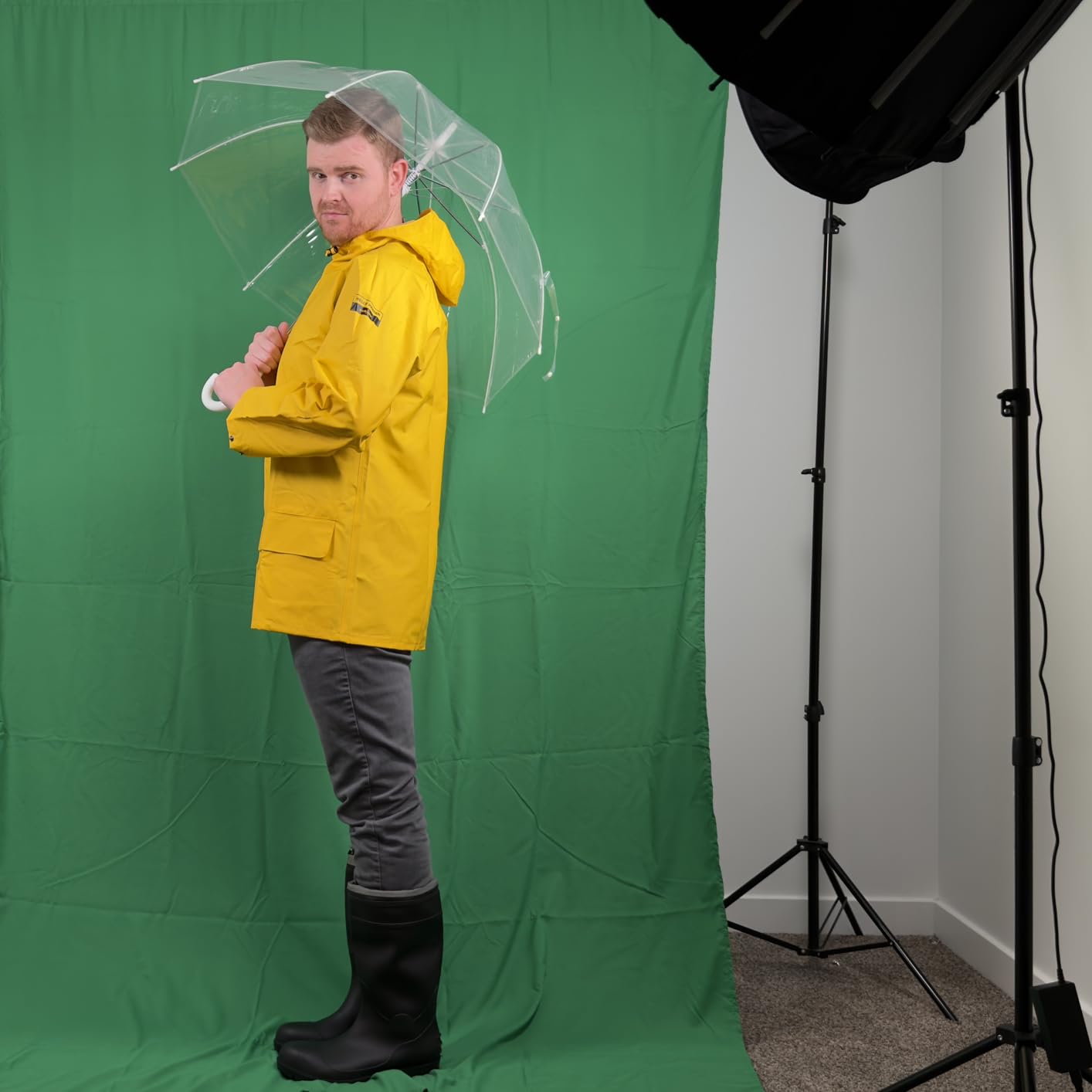 Helly Hansen Mandal PVC Coated Rain Jacket for Men, Waterproof Rain Coat | Windbreaker, Rain Gear for Fishing & Work customer photo 2
