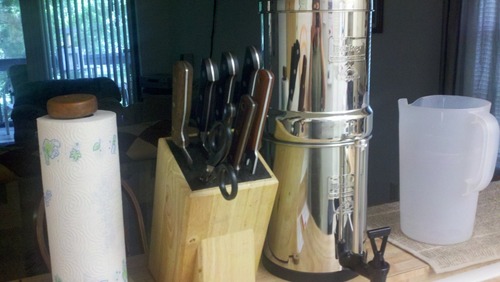 Travel Berkey Gravity-Fed Water Filter with 2 Black Berkey Elements - Enjoy Potable Water While Camping, RVing, Off-Grid, Emergencies, Every Day at Home customer photo 2