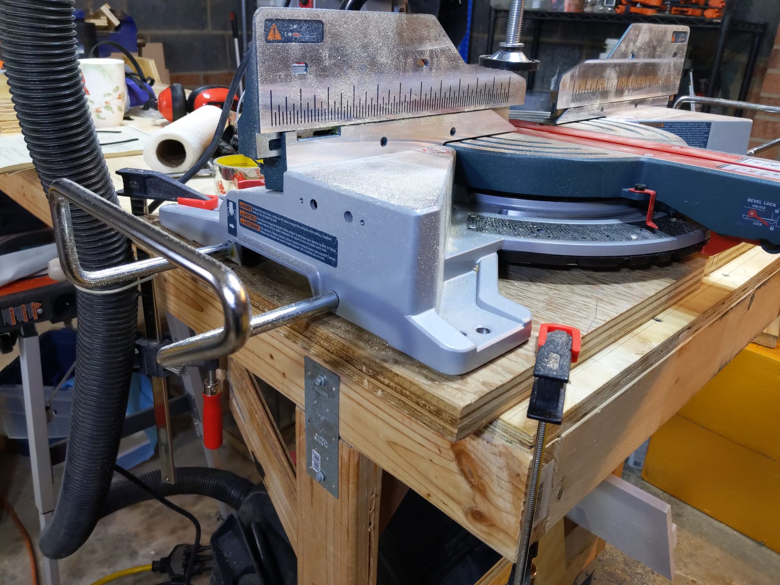 BOSCH CM10GD Compact Miter Saw - 15 Amp Corded 10 Inch Dual-Bevel Sliding Glide Miter Saw with 60-Tooth Carbide Saw Blade customer photo 1