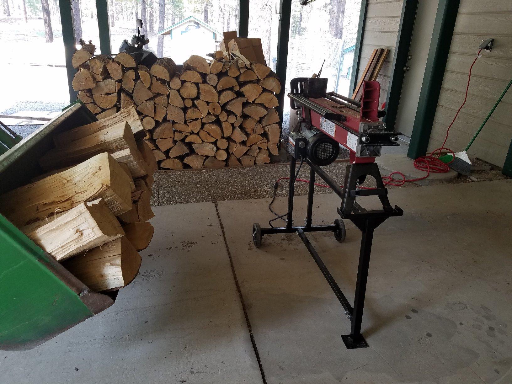 FT3 Log Splitter Stand,Black customer photo 1