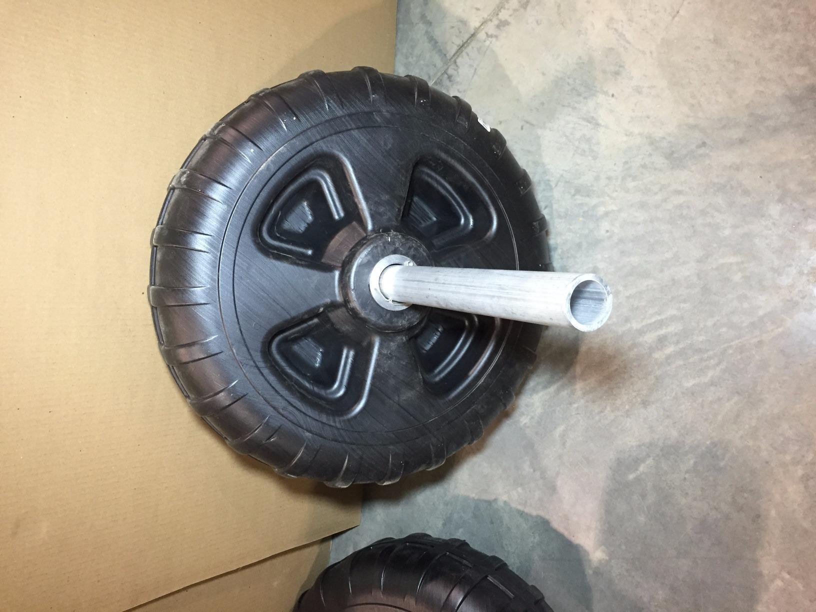 Extreme Max 3005.3729 Heavy-Duty Plastic Roll-In Dock/Boat Lift Wheel - 24