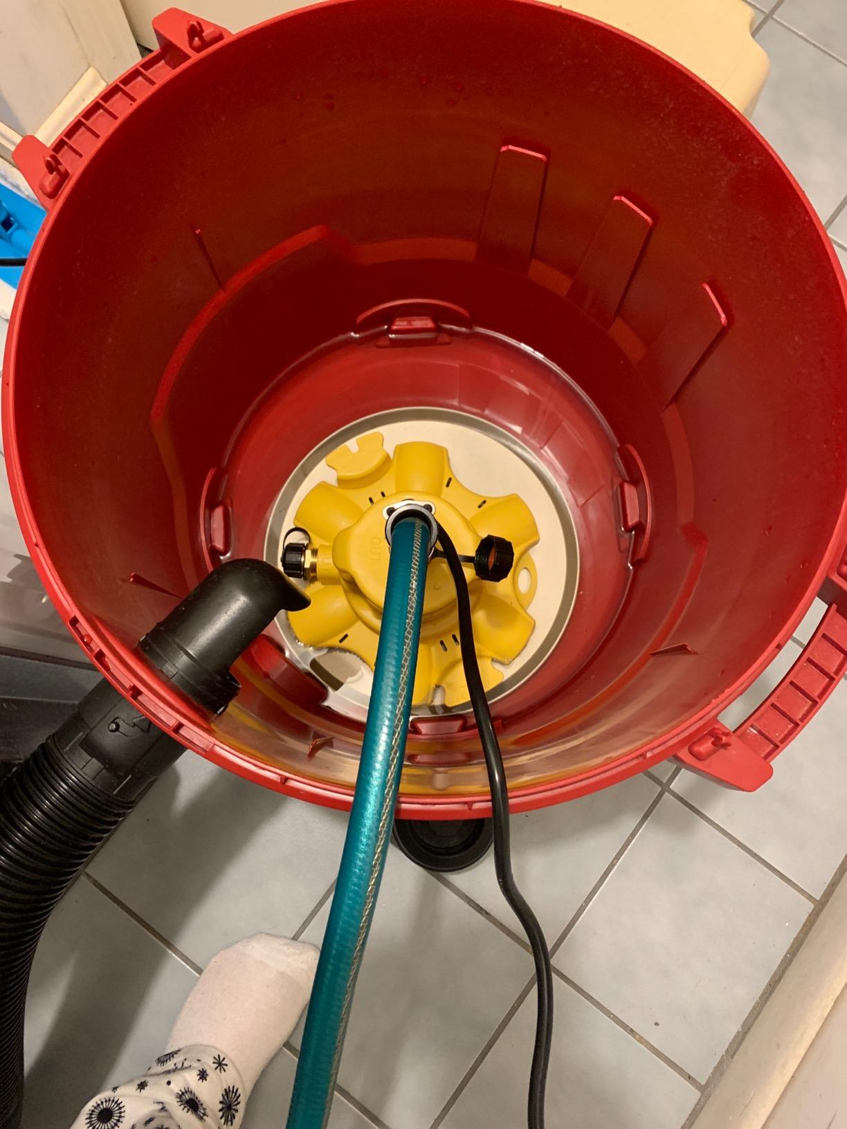 WAYNE WaterBUG 1/6 HP 1350 GPH Submersible Pump with Multi-Flo Technology - Water Removal and Transfer Pump customer photo 2