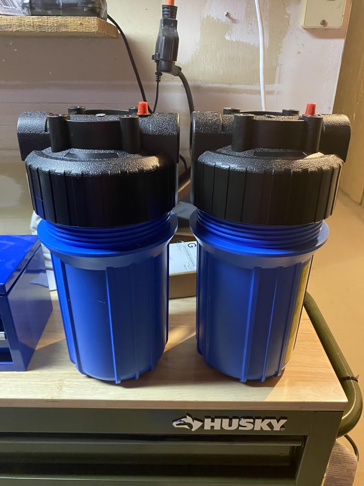 iSpring WGB21B 2-Stage Whole House Water Filtration System, with Sediment CTO Filter, 1 Inch Inlet/Outlet customer photo 2