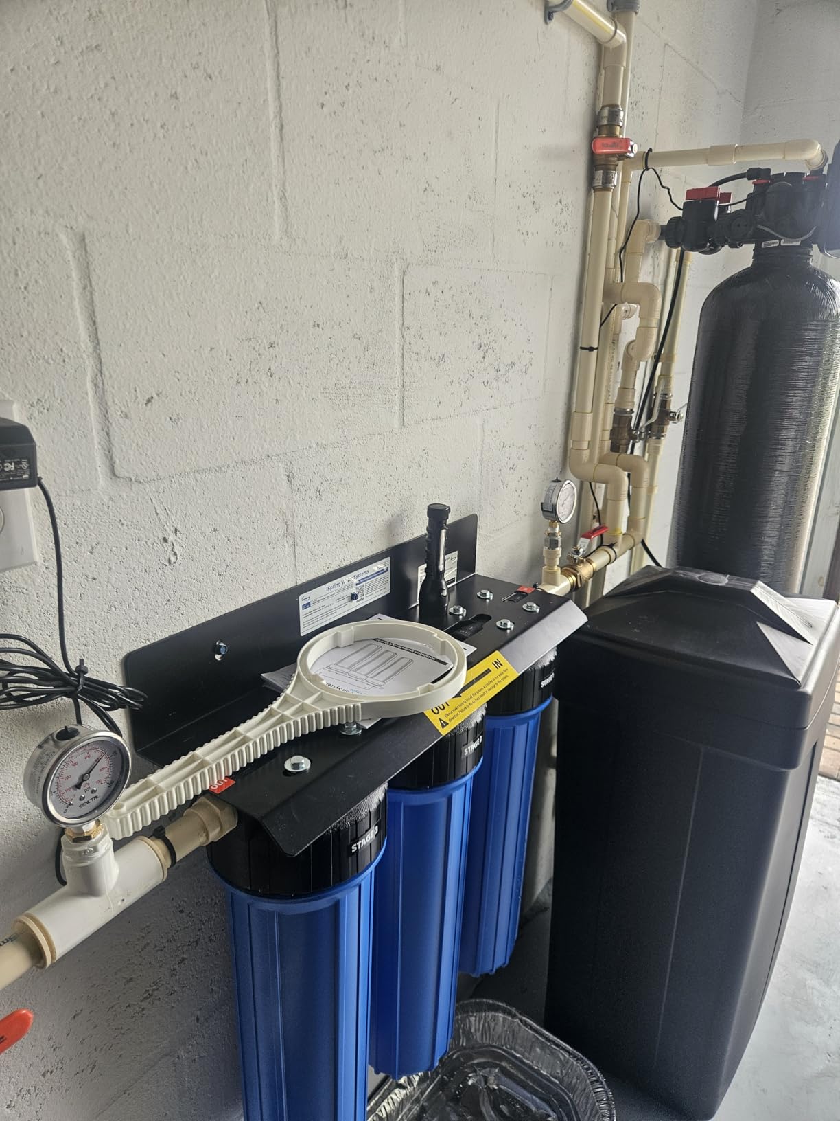 iSpring WGB32BM Iron, Manganese Whole House Water Filter System customer photo 2