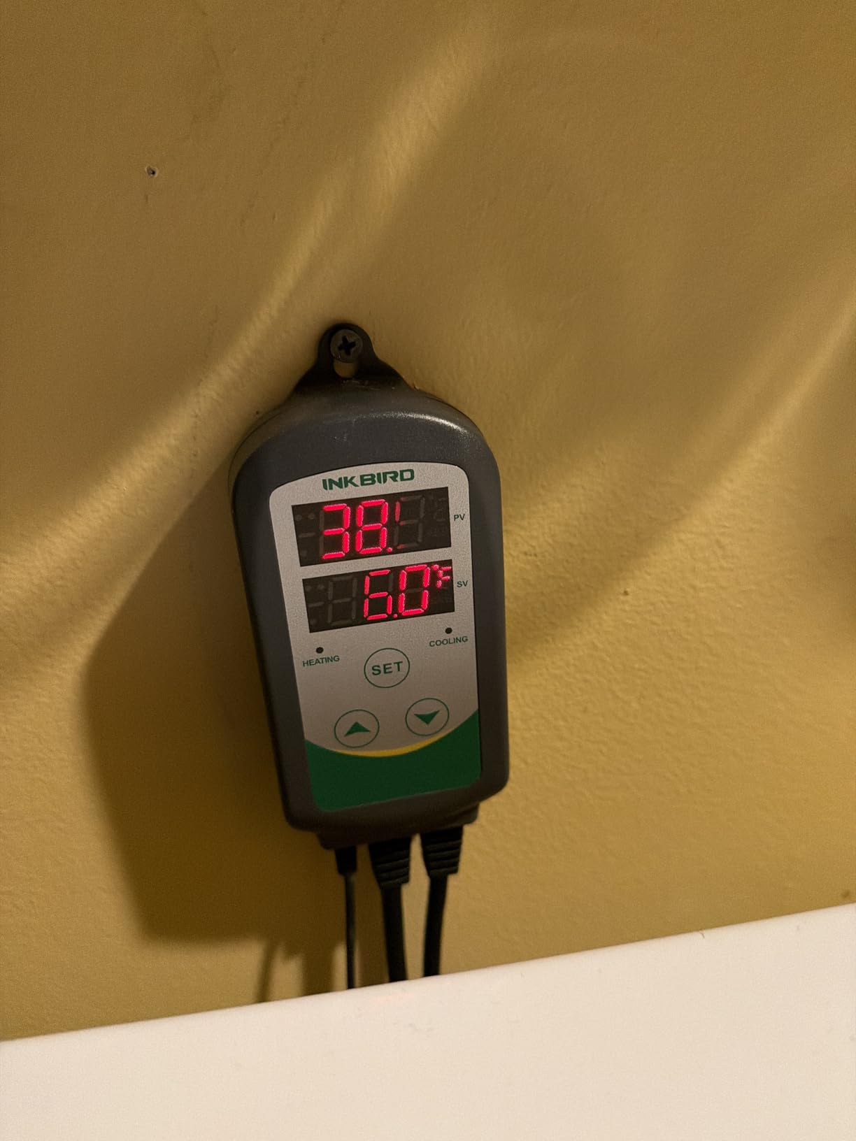 ITC-308 Digital Temperature Controller Thermostat | 110V 10A 1100W 2-Stage Outlet with Heating and Cooling Mode customer photo 1
