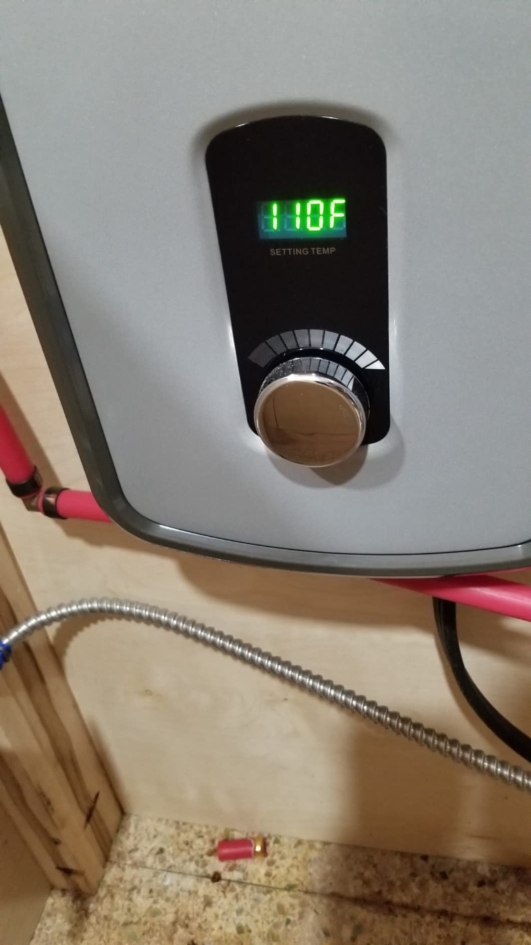 Rheem 240V Heating Chamber RTEX-13 Residential Tankless Water Heater, GRAY customer photo 2