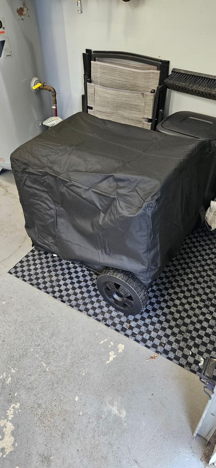 Porch Shield Waterproof Universal Generator Cover 38 x 28 x 30 inch - for Most Generators 5500-15000 Watt, Black customer photo 1