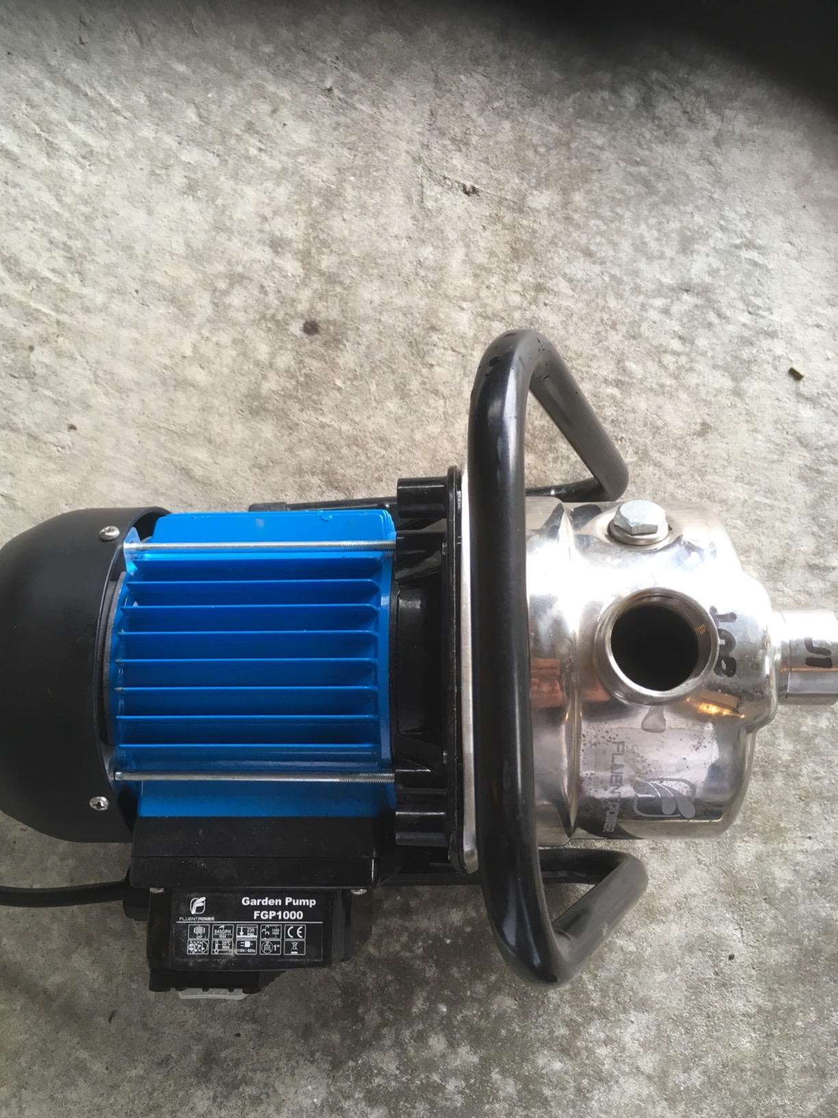 FLUENTPOWER 1HP Portable Garden Transfer Pump, 900GPH Electric Sprinkler Booster Pump, Shallow Well Jet Pump for Home Lawn Irrigation and Water Draining customer photo 1