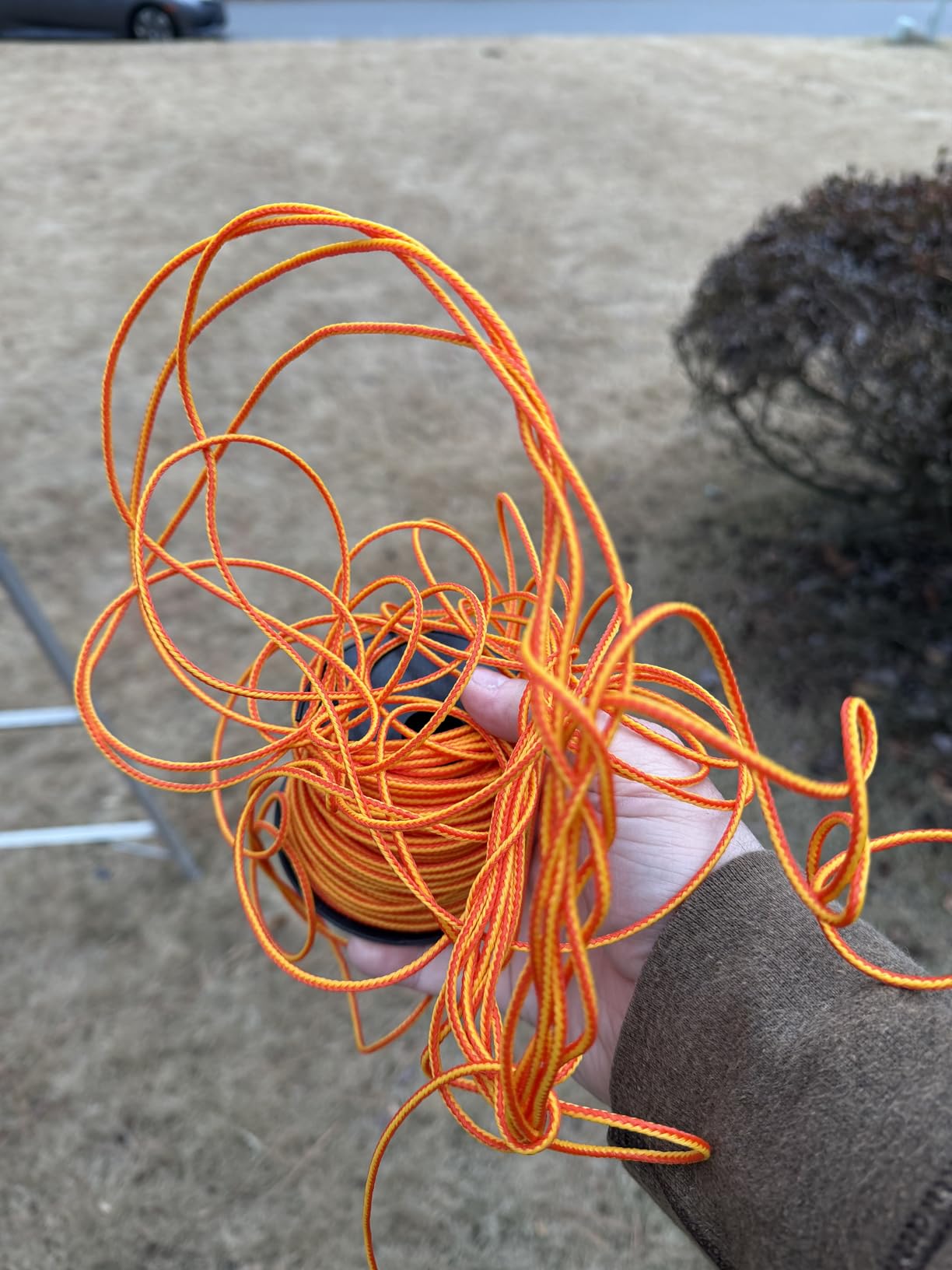 FORESTER Arborist Throw Line Kit | Throw Weight & 166ft Rope | Ultra Slick 100% Polyester Rope | Arborist Equipment for Tree Climbing customer photo 2