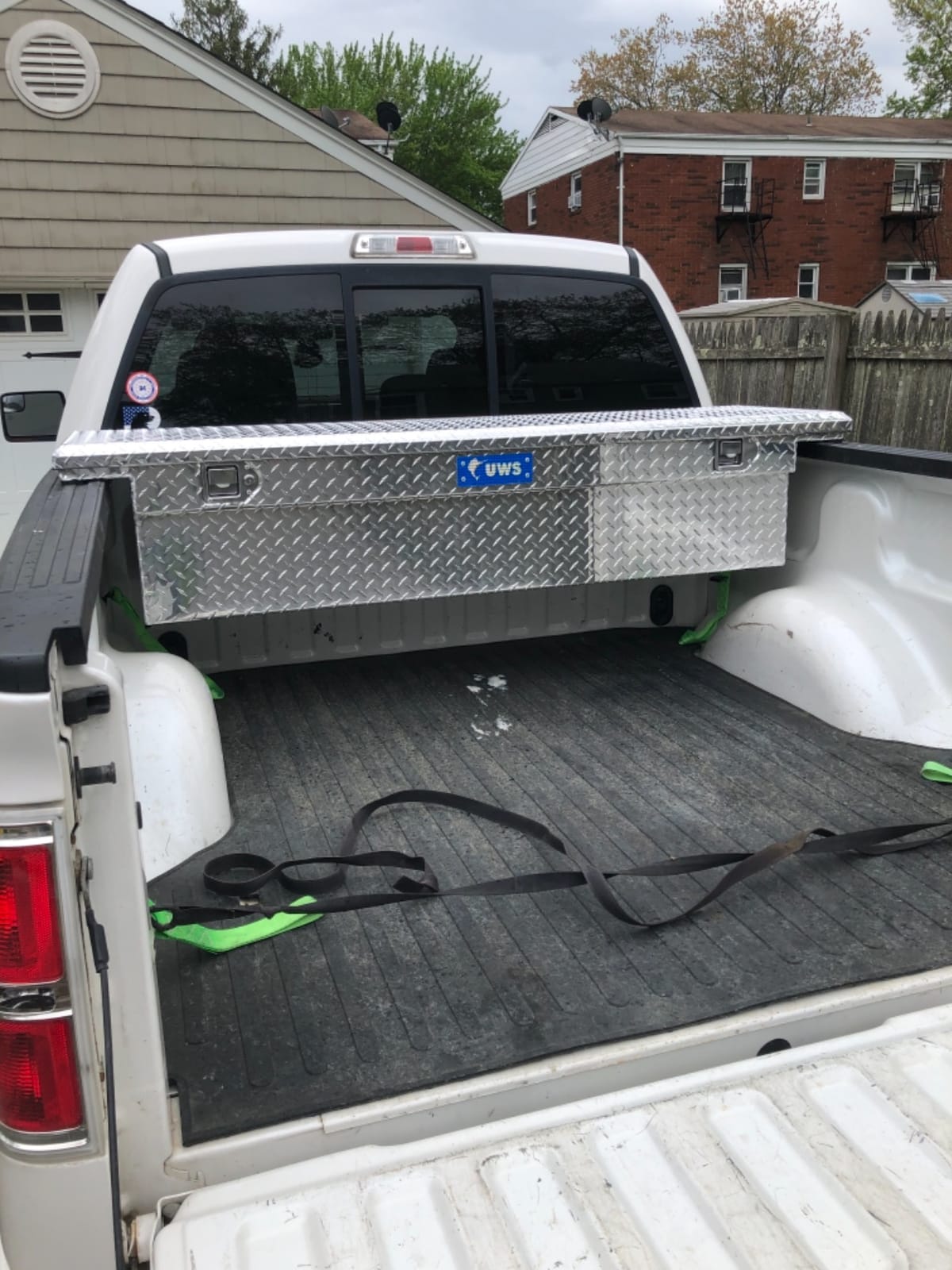 UWS EC10451 69-Inch Heavy-Wall Aluminum Truck Tool Box with Low Profile, RigidCore Lid customer photo 2