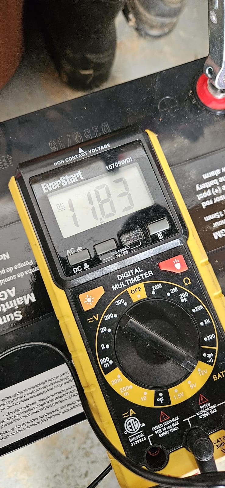 The Basement Watchdog Maintenance Free (AGM) Standby Battery for Backup Sump Pumps (BW-27AGM) customer photo 1