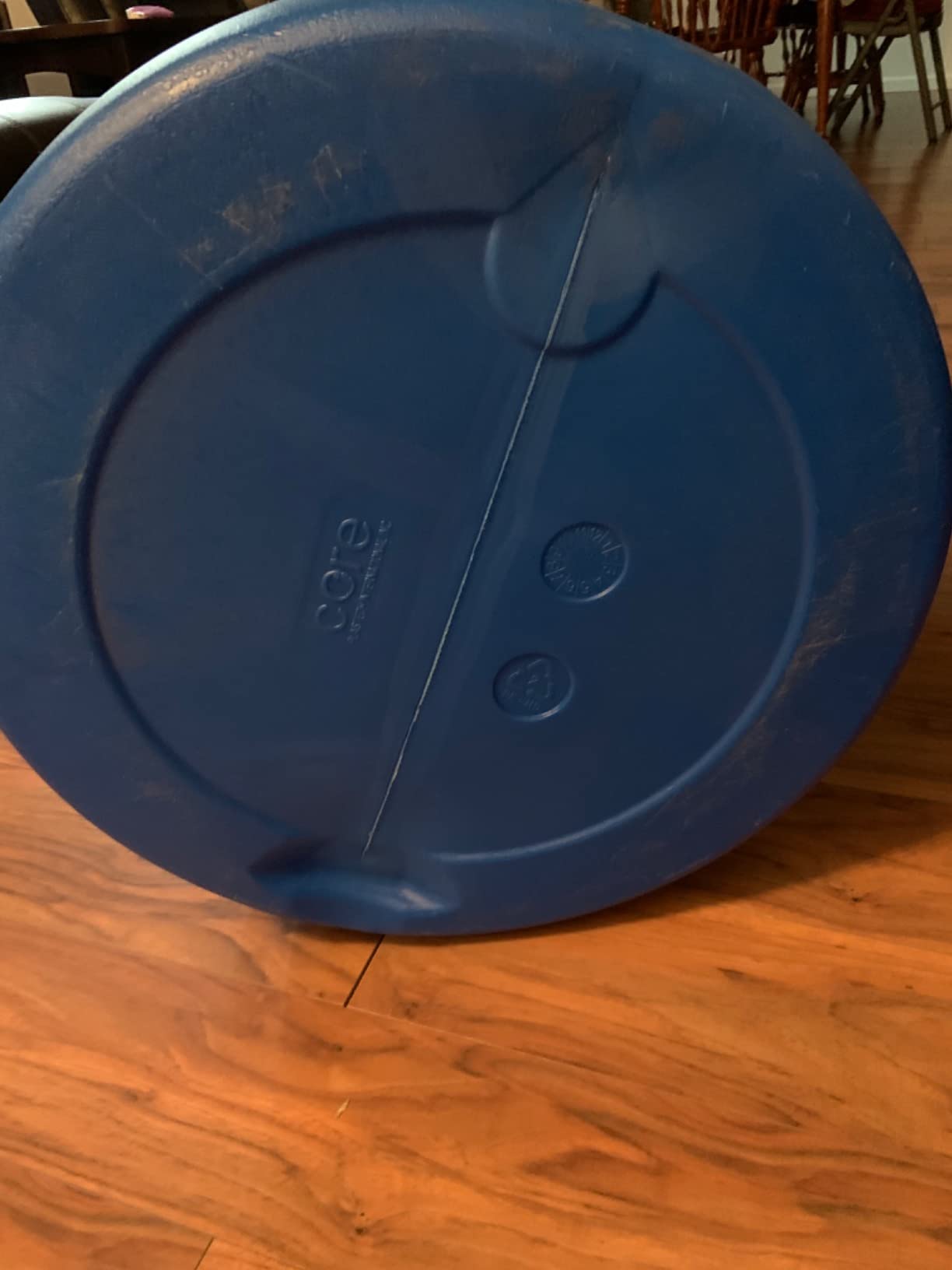 55 Gallon Blue Water Barrel | Solid Mold |2 Inch Bung Holes, Good for Long Term Drinking Water Use | BPA Free customer photo 2