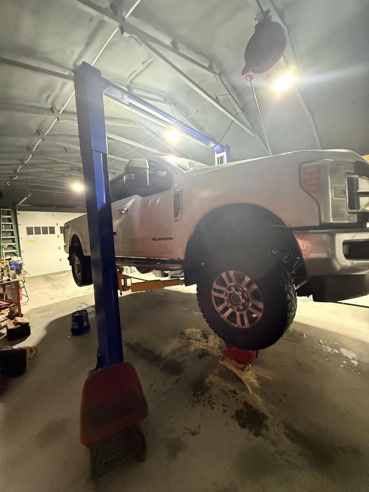 APlusLift HW-10KOH-A 10000LB Two Post Overhead Car Lift 3 Year Warranty customer photo 2