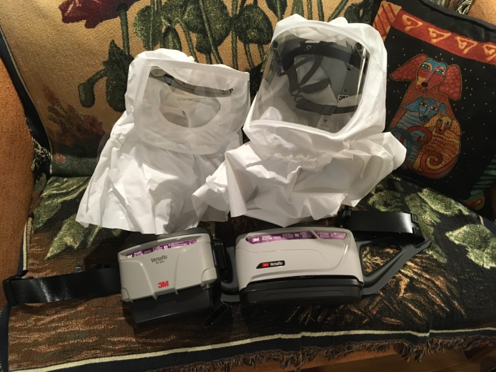 3M PAPR Respirator, Versaflo Powered Air Purifying Respirator Kit, TR-300N+ ECK, Healthcare, Hood Assembly, Easy to Clean and Maintain, All-in-One customer photo 2