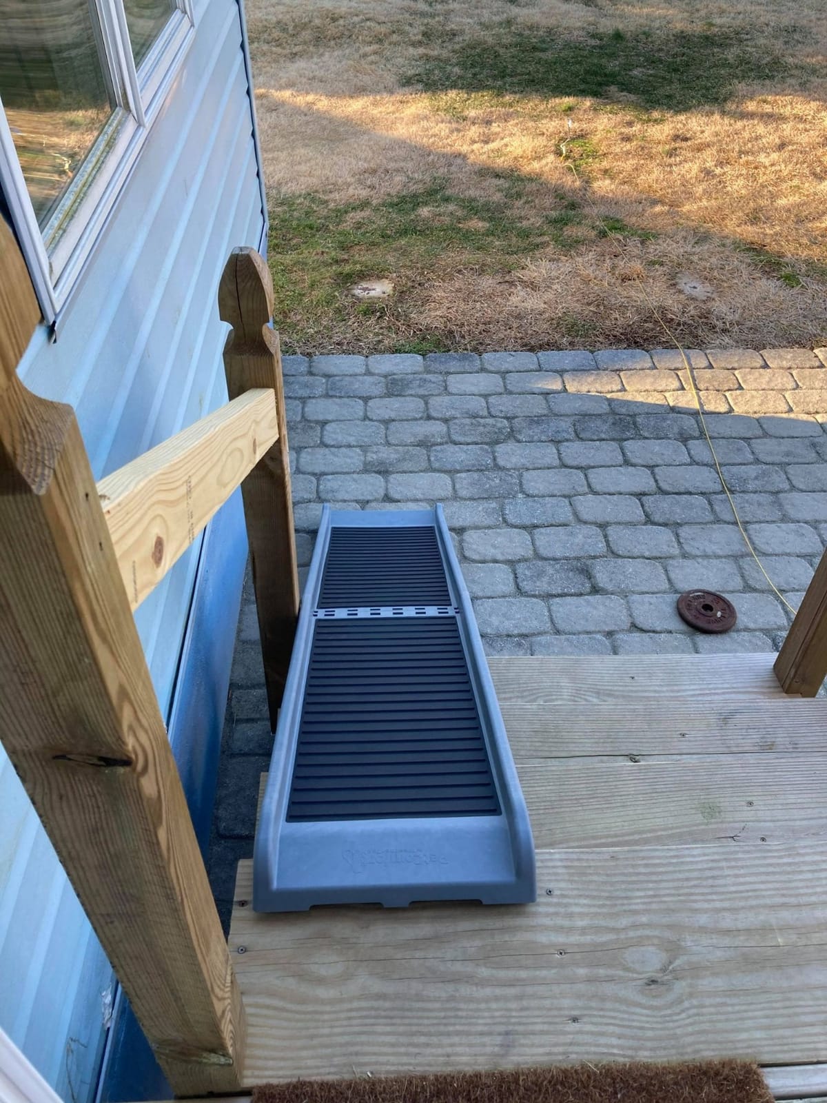WeatherTech PetRamp - Non-Slip, Portable Dog Ramp for Large Dogs to 300 Pounds, 67 x 15 - Traction Grip Ramp, Easy Access for Pets to Car, SUV, Truck, Bed, Couch & Other Home Areas customer photo 2