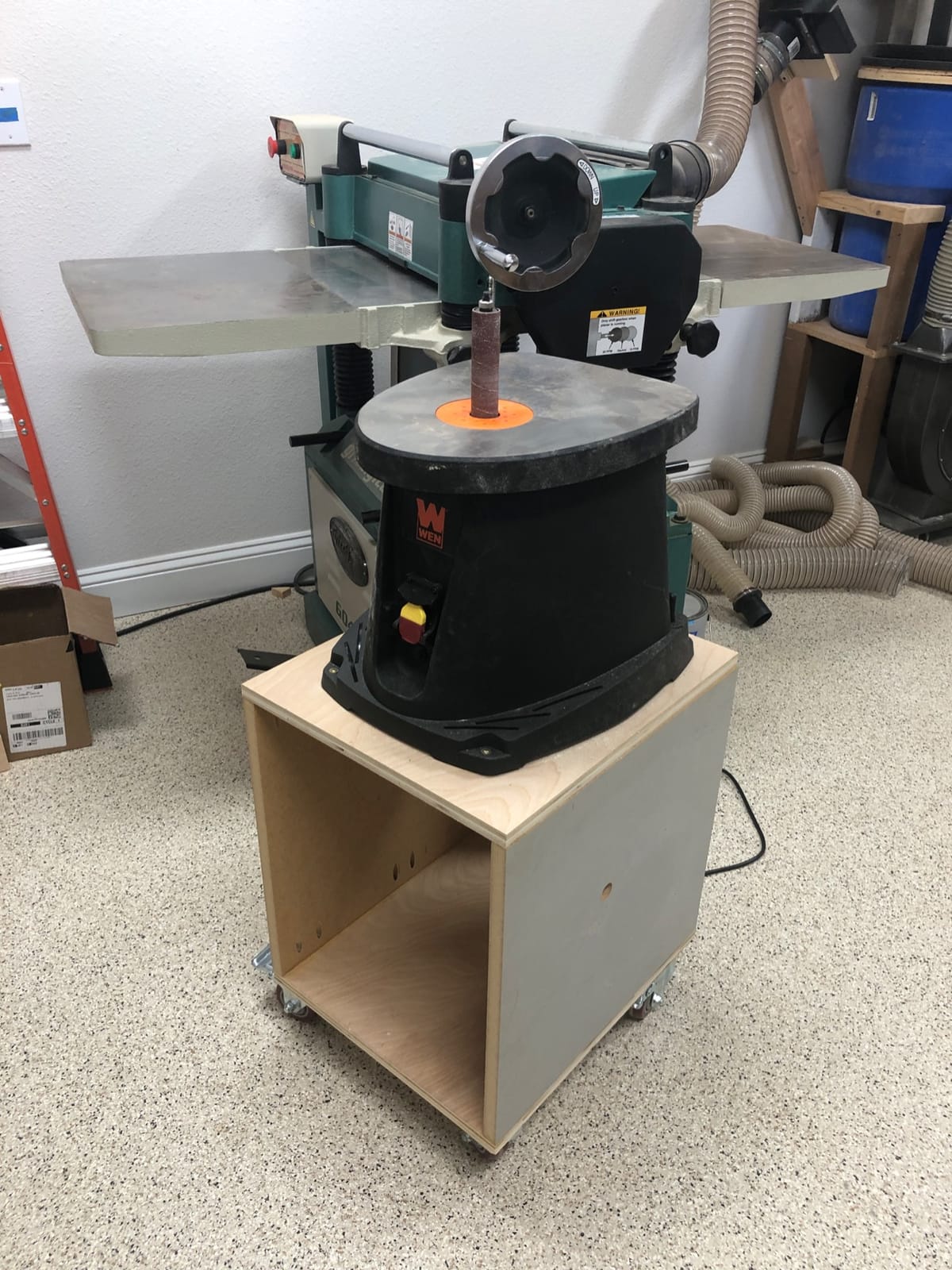 WEN 6510T 3.5 Amp Oscillating Spindle Sander,Black customer photo 1