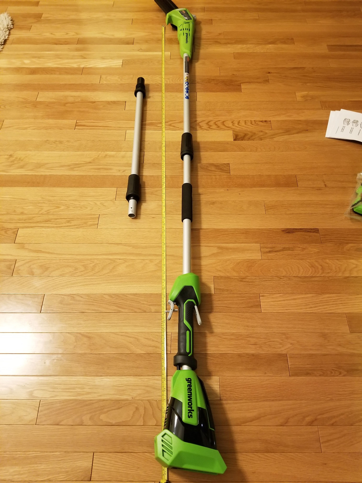 Greenworks 40V 8-Inch Cordless Polesaw, 2.0Ah Battery and Charger Included (PS40B210) customer photo 2