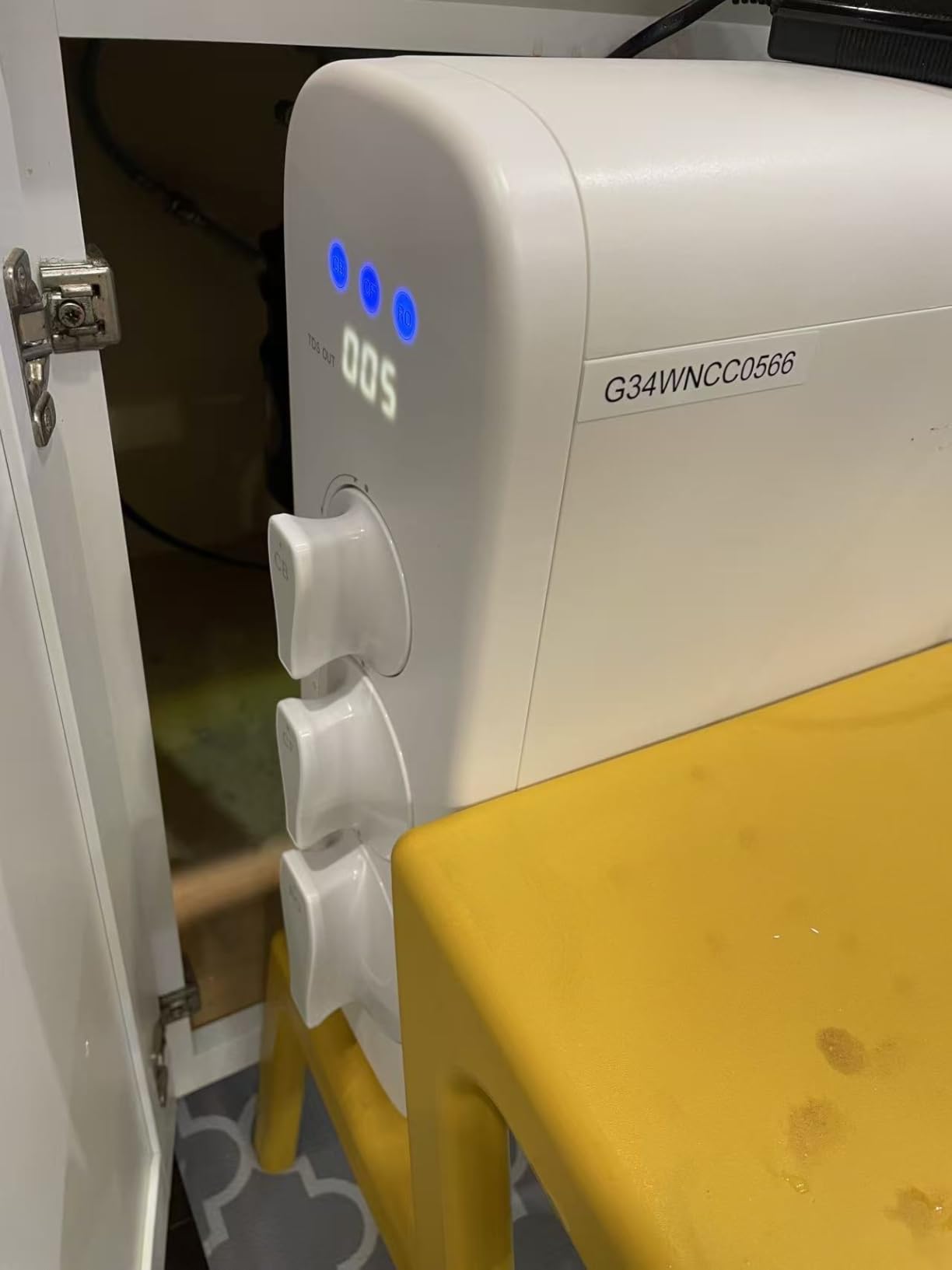 Waterdrop G3P600 Tankless Reverse Osmosis Water Filter System, 600 GPD customer photo 1