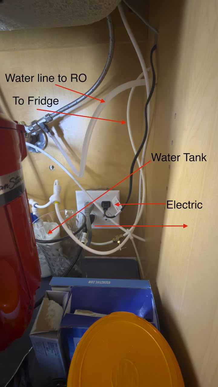 Waterdrop G3P600 Tankless Reverse Osmosis Water Filter System, 600 GPD customer photo 2