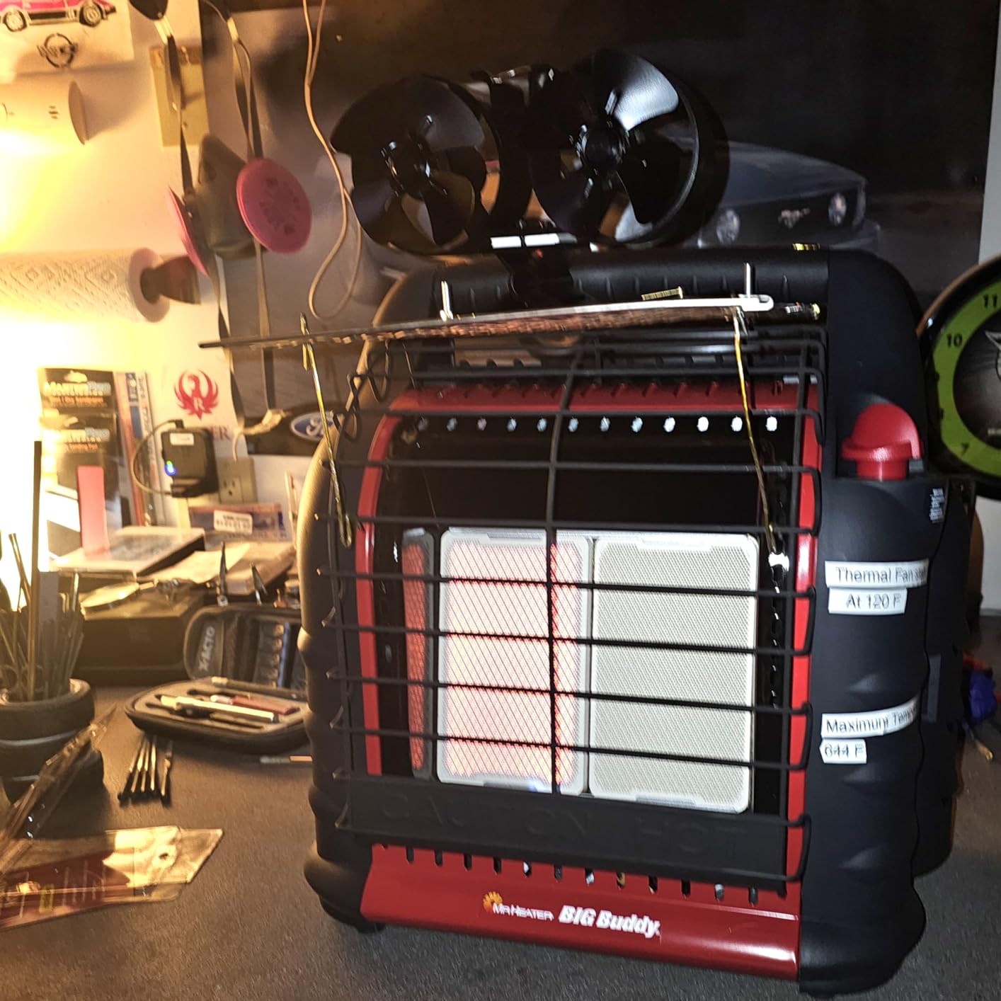 Mr. Heater 18,000 BTU Big Buddy Heater NF customer photo 1