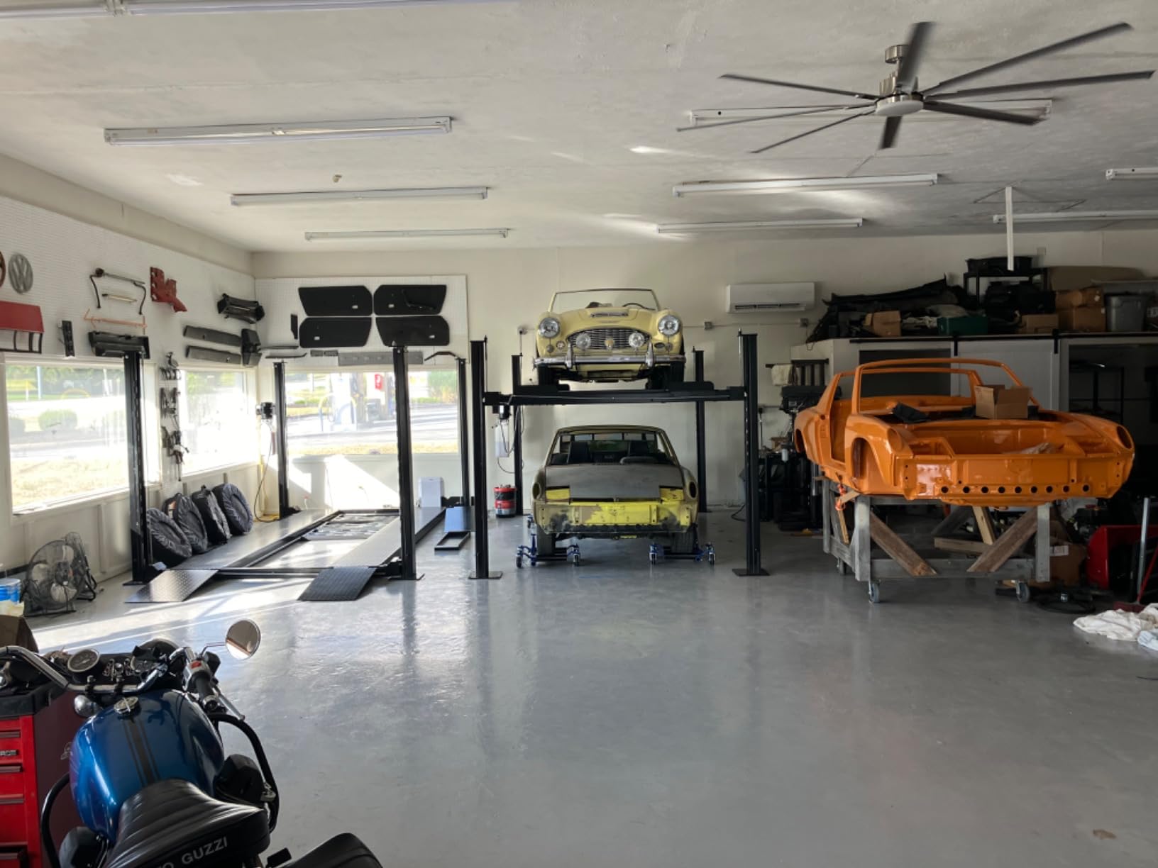 APlusLift 8SXLT 8000LB Extra Tall Long Wide 4-Post Car Lift 3 Year Warranty customer photo 1