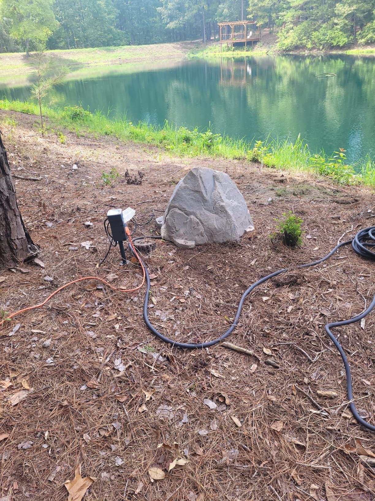 Premium High-Efficiency Diffuser For outdoor Pond & Lake Aeration MADE IN USA by US Solar Mounts customer photo 1