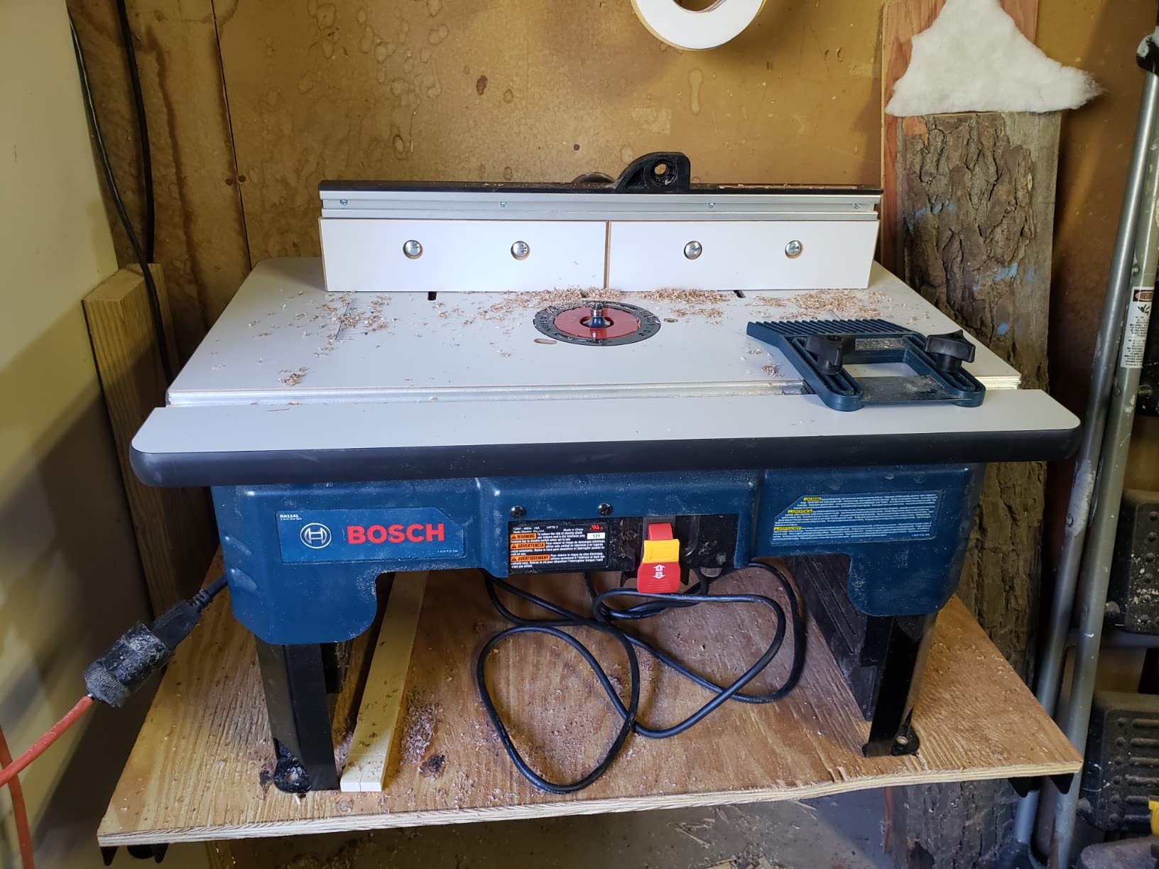 BOSCH RA1141 Portable Benchtop Router Table customer photo 2