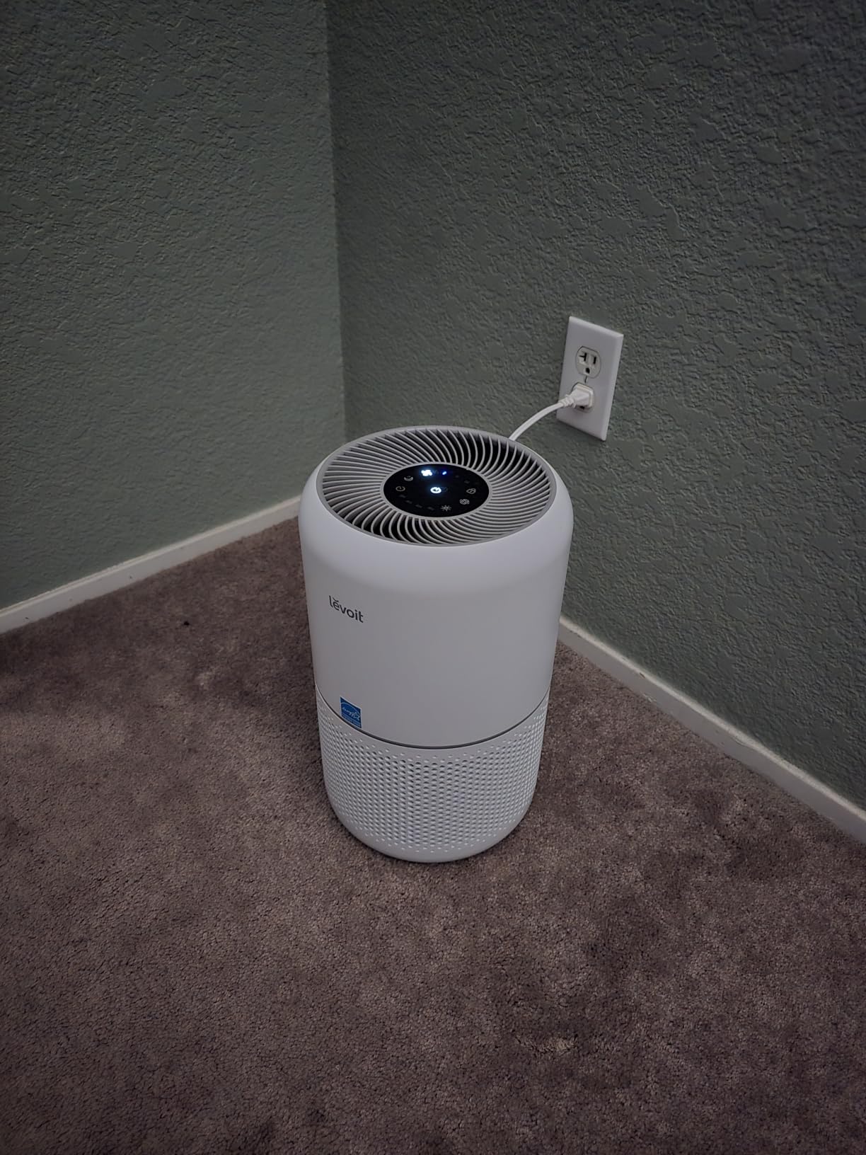 Levoit Air Purifier for Home Pets Hair Allergens in Bedroom Quiet Purifiers customer photo 1