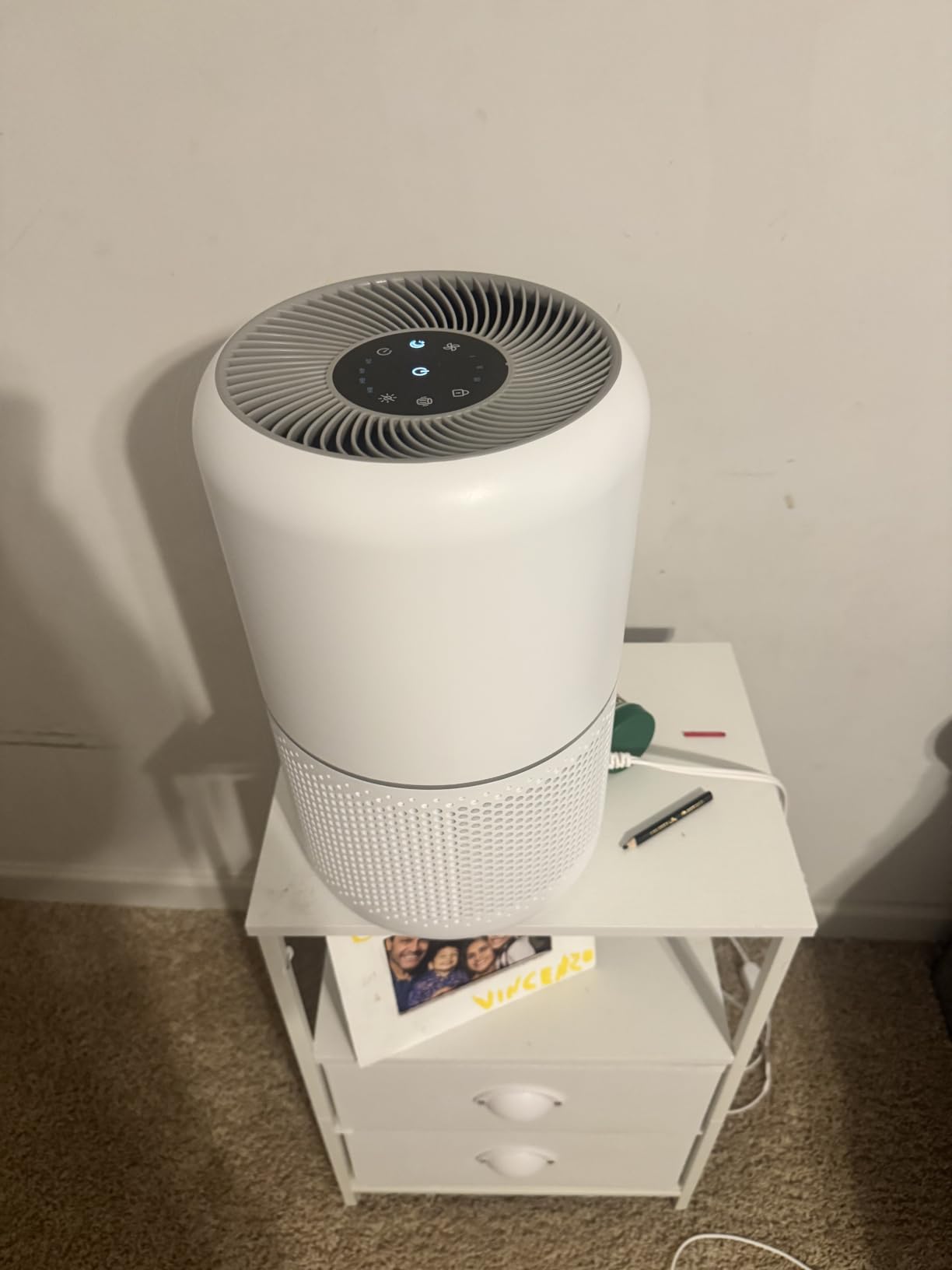 Levoit Air Purifier for Home Pets Hair Allergens in Bedroom Quiet Purifiers customer photo 2