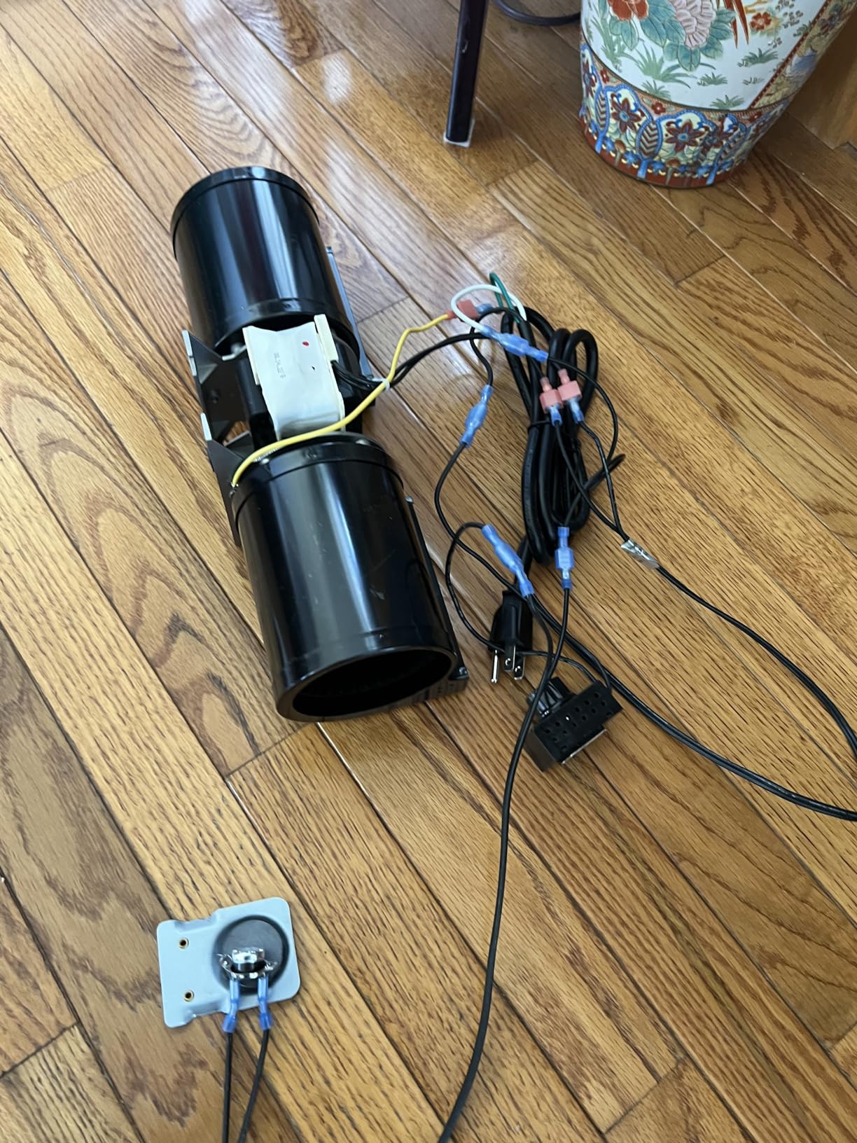 Hongso Pre-Wired GFK-160 GFK-160A BM-1288 Fireplace Blower Fan Kit for Heat N Glo 6000CLX, Quadra Fire 7100, Heatilator, GTI, Fasco, Hearth and Home, Royal, Jakel, Nordica, Regency Wood Stove Insert customer photo 2