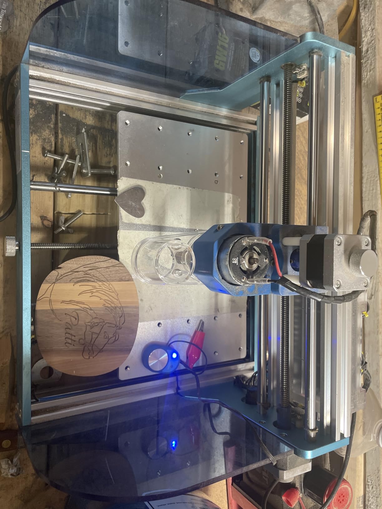 SainSmart Genmitsu 3018-PROVer V2 CNC Router Machine for Beginners customer photo 2