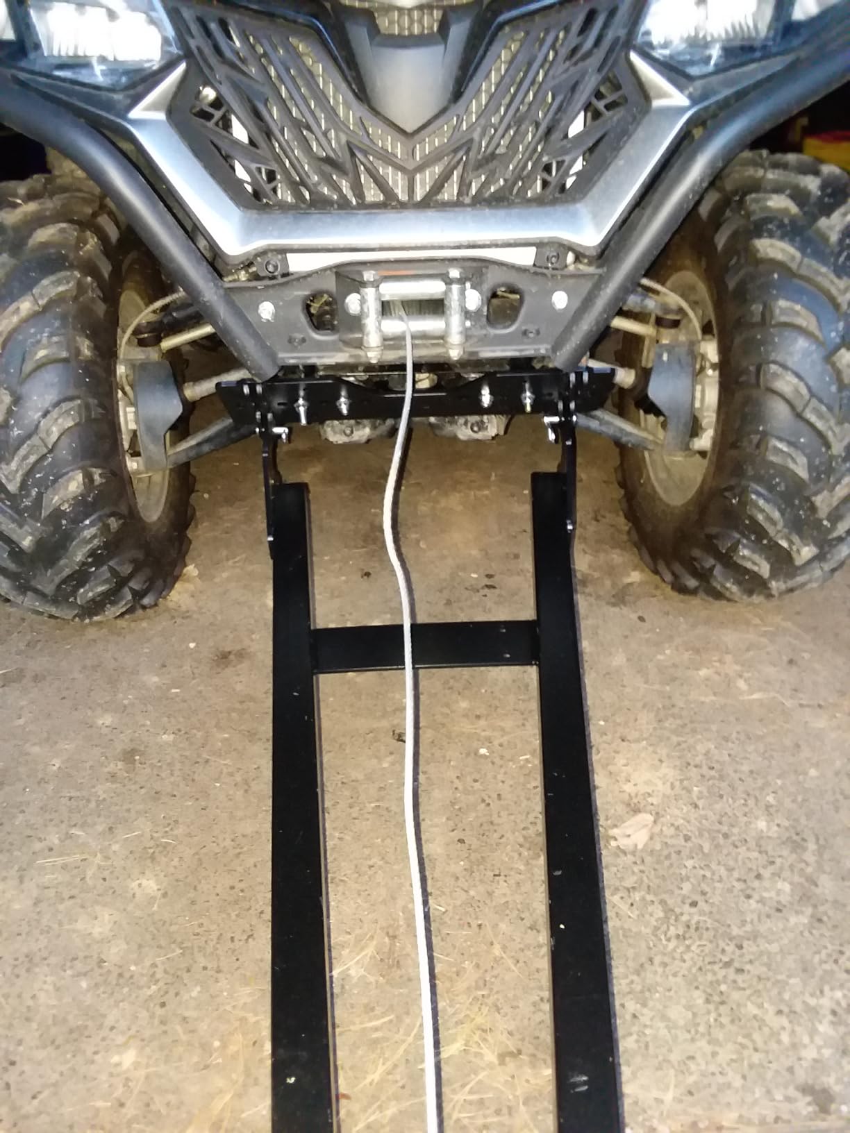 ECOTRIC ATV Snow Plow Blade Kit customer photo 2