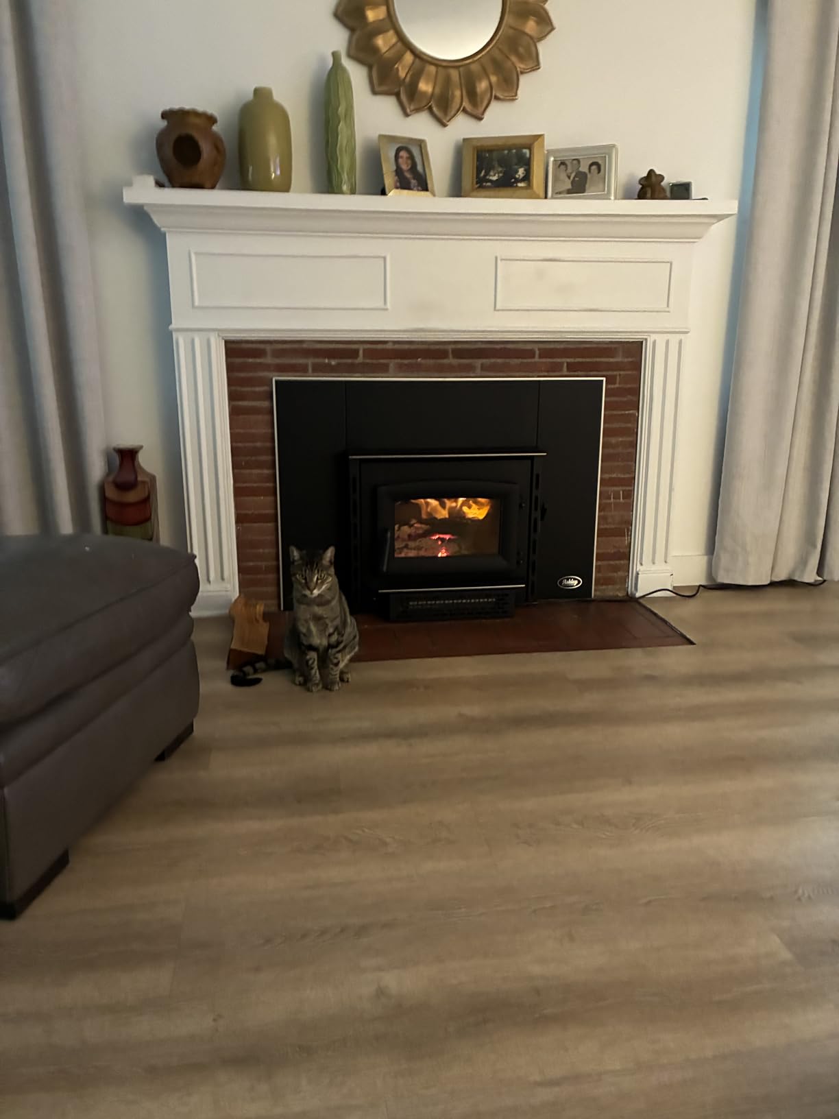 Ashley Hearth AW1820E 1,200 Sq. Ft. Wood Stove Insert , Black customer photo 1