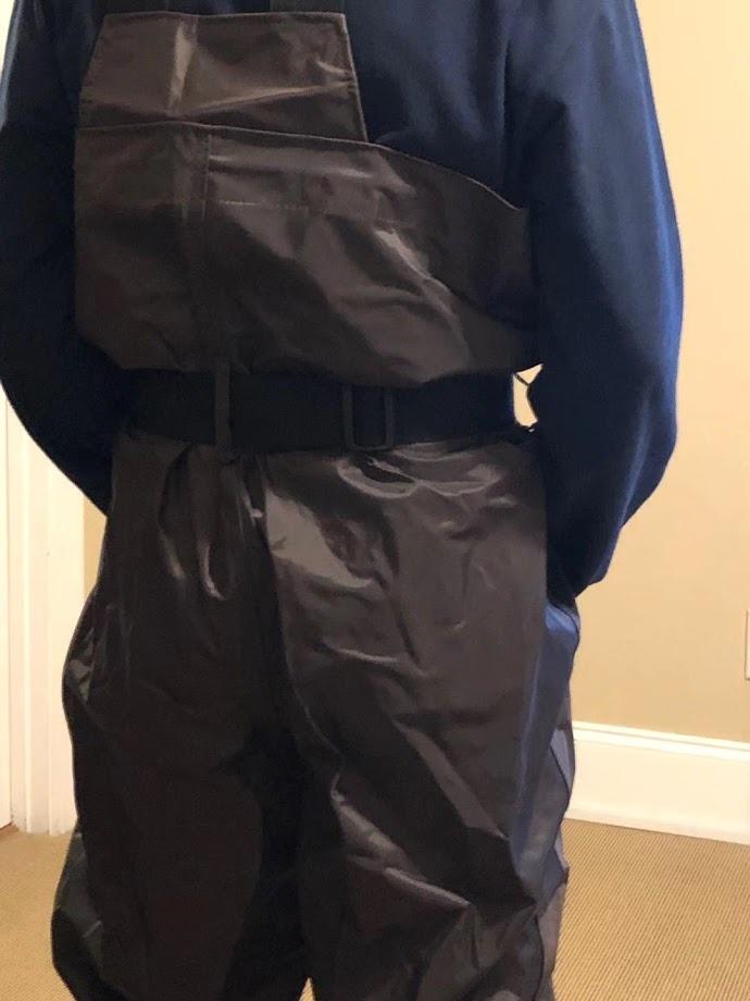 Chest Waders with Boots for Men & Women, Nylon/PVC Lightweight Fishing Wader with Boots Hanger customer photo 1